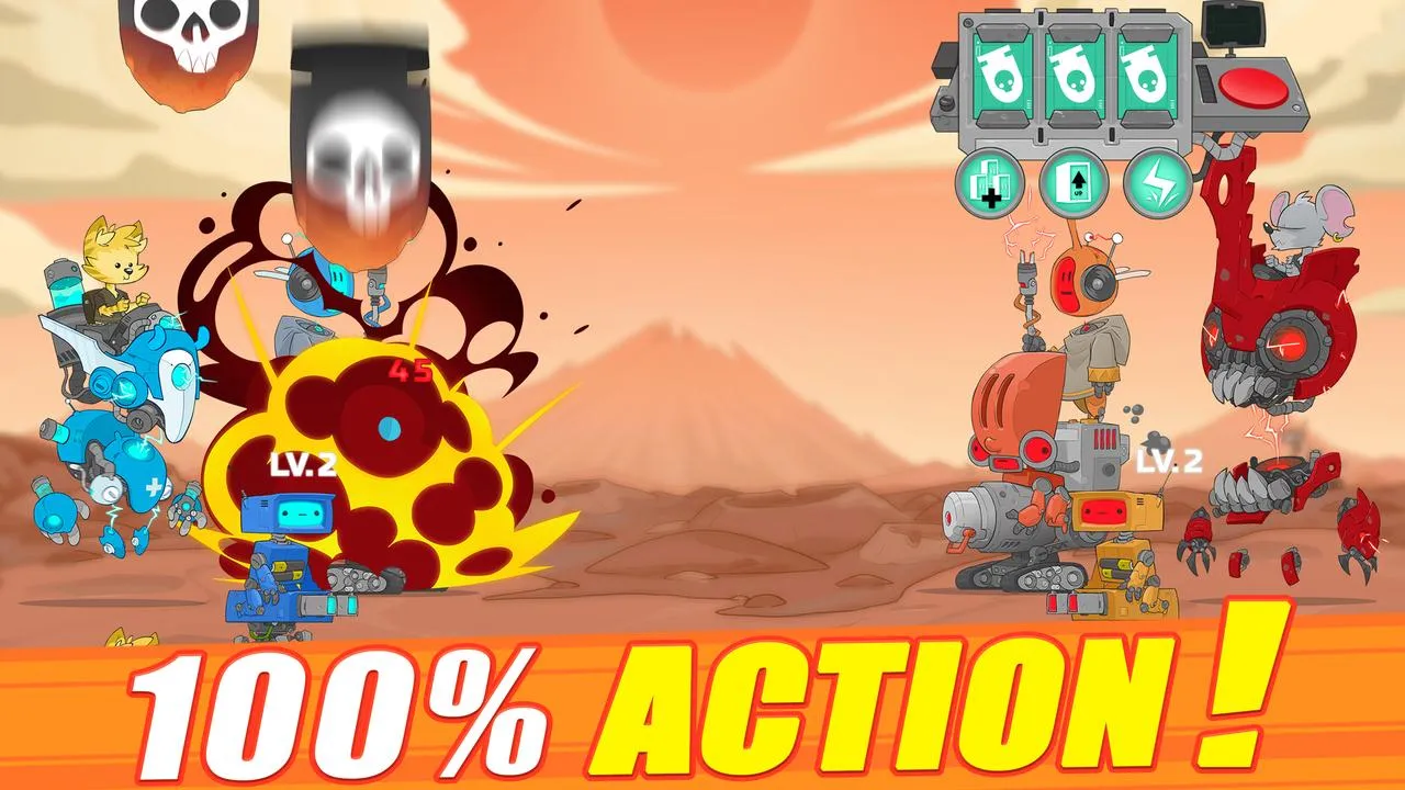 Robot Fighter : Epic Battles | Indus Appstore | Screenshot