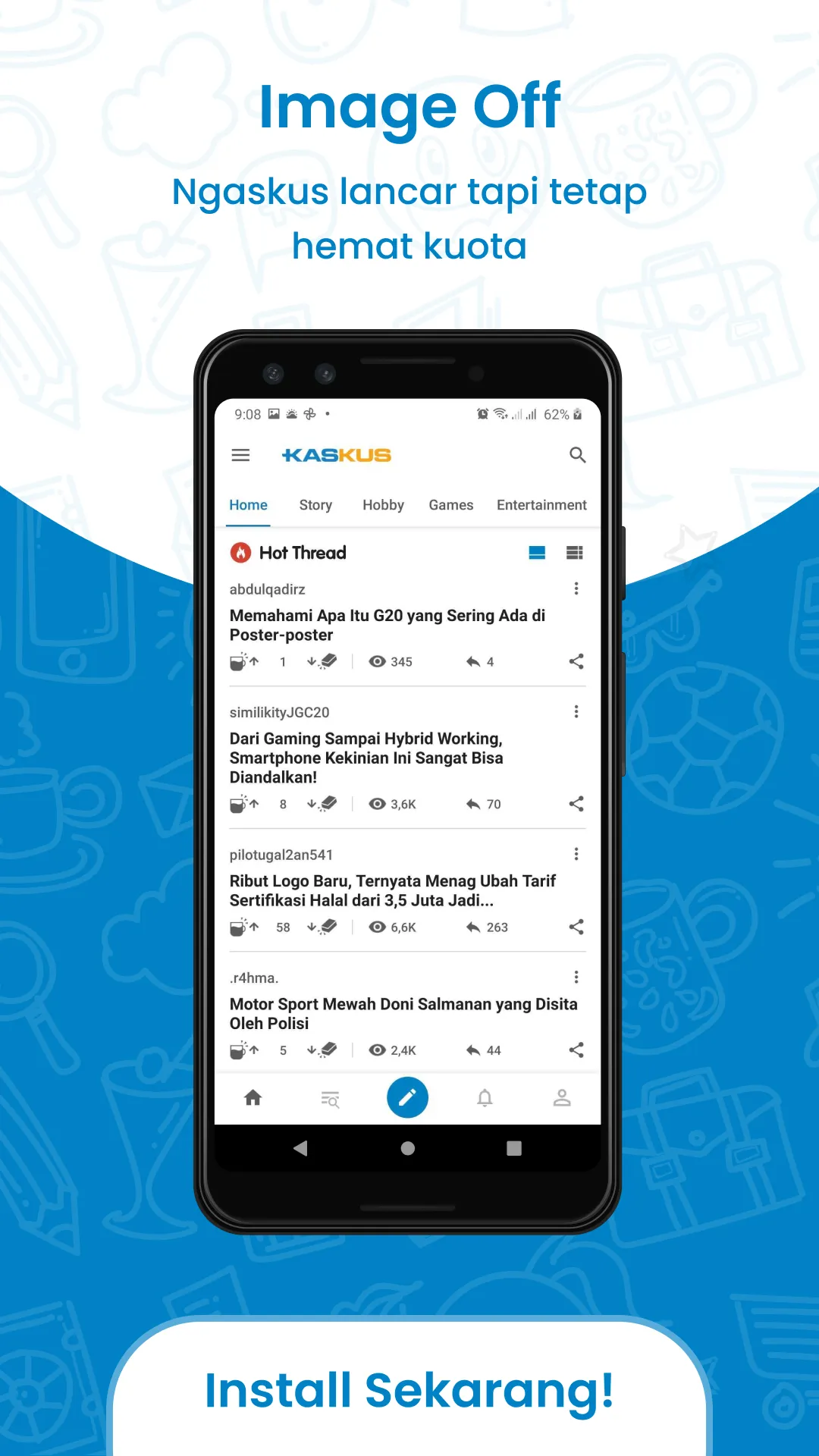 KASKUS Forum: Hobi & Komunitas | Indus Appstore | Screenshot