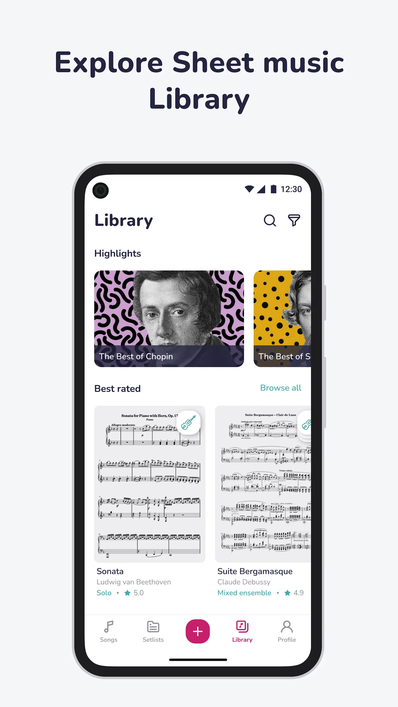 Maestro Amadeus - Sheet music | Indus Appstore | Screenshot