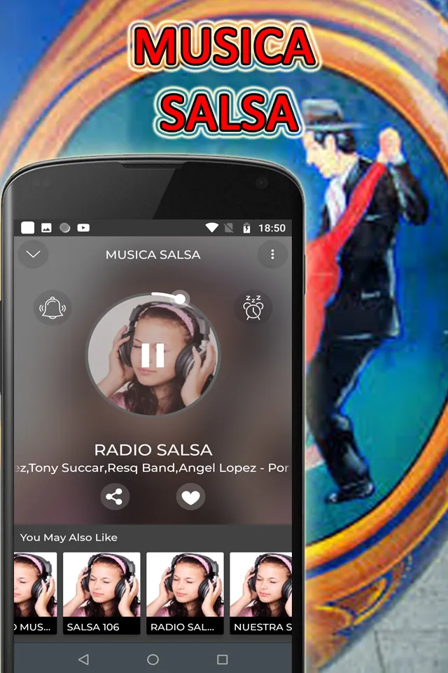 romantic salsa music | Indus Appstore | Screenshot