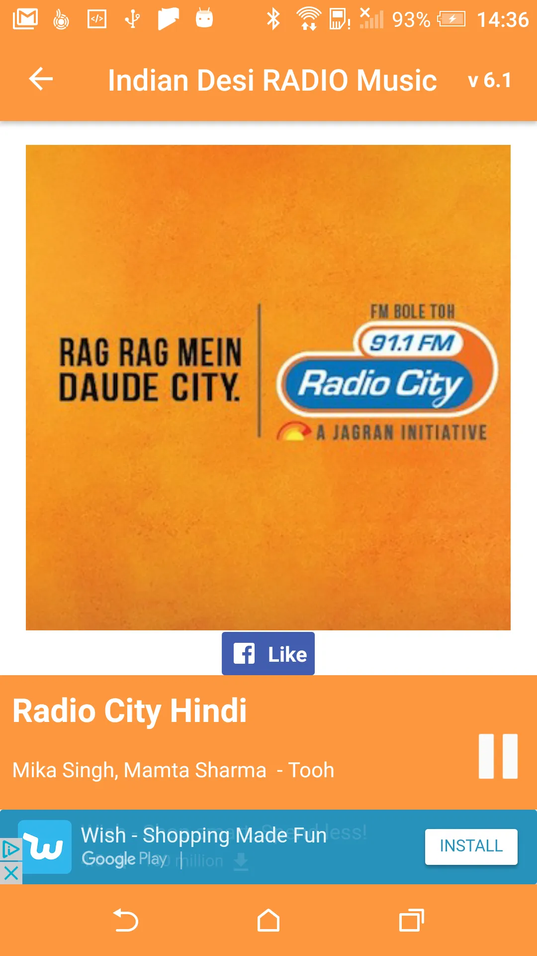 Indian Desi RADIO & Podcasts | Indus Appstore | Screenshot