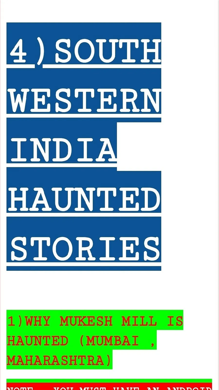 VIDEOS ADDA HAUNTED | Indus Appstore | Screenshot