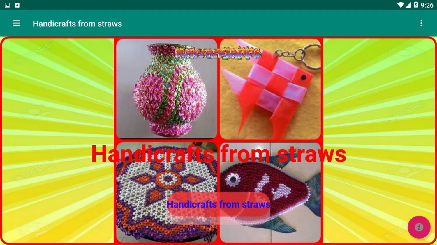 Handicrafts from straws | Indus Appstore | Screenshot