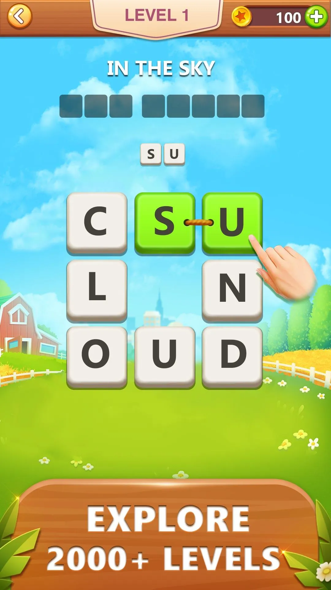 Word String Puzzle - Word Game | Indus Appstore | Screenshot