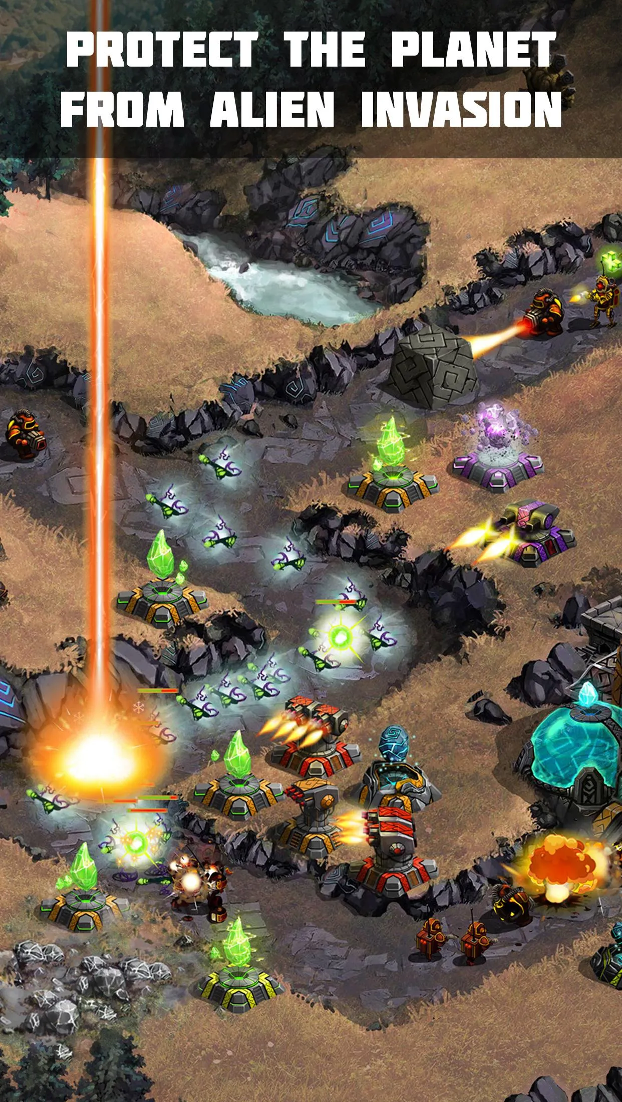 Ancient Planet Tower Defense | Indus Appstore | Screenshot