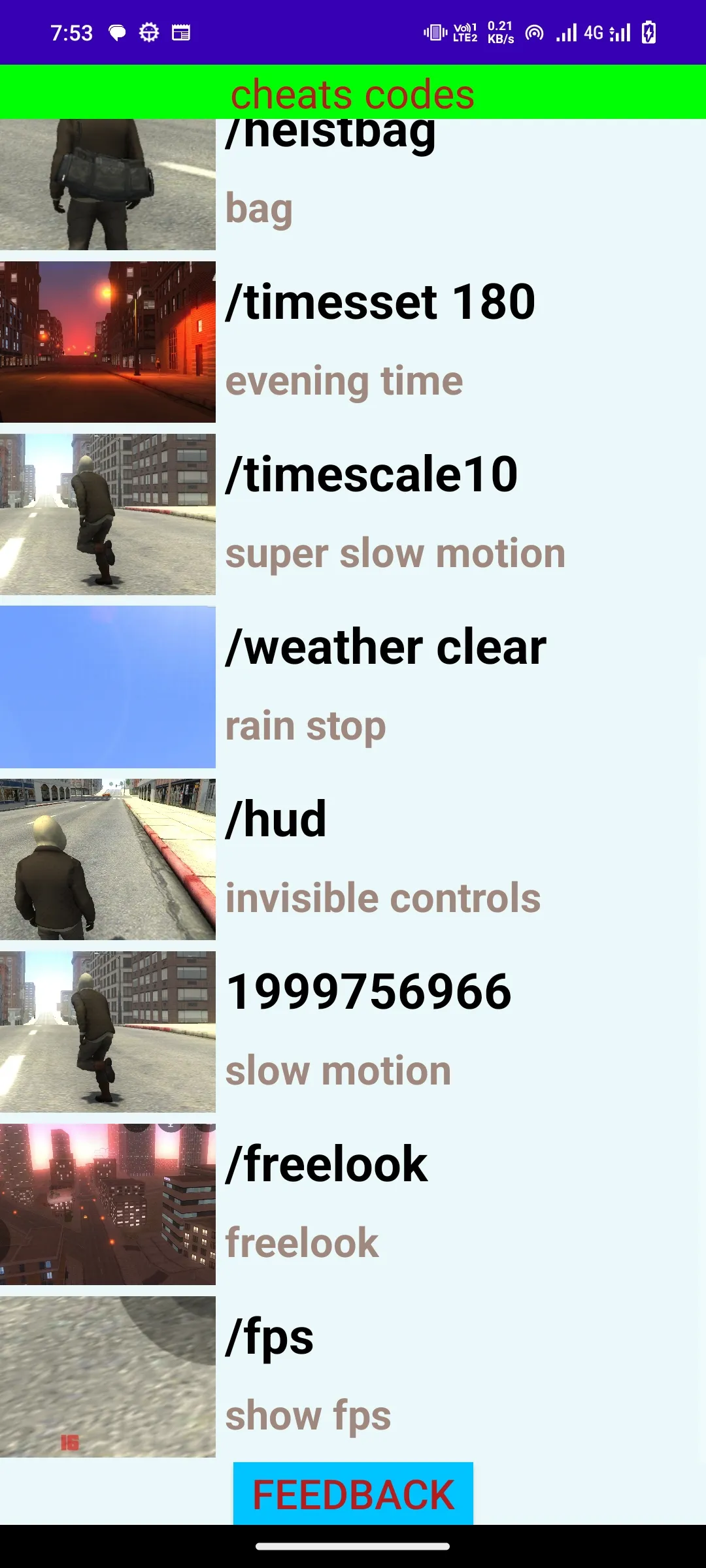 los angeles crime cheats codes | Indus Appstore | Screenshot