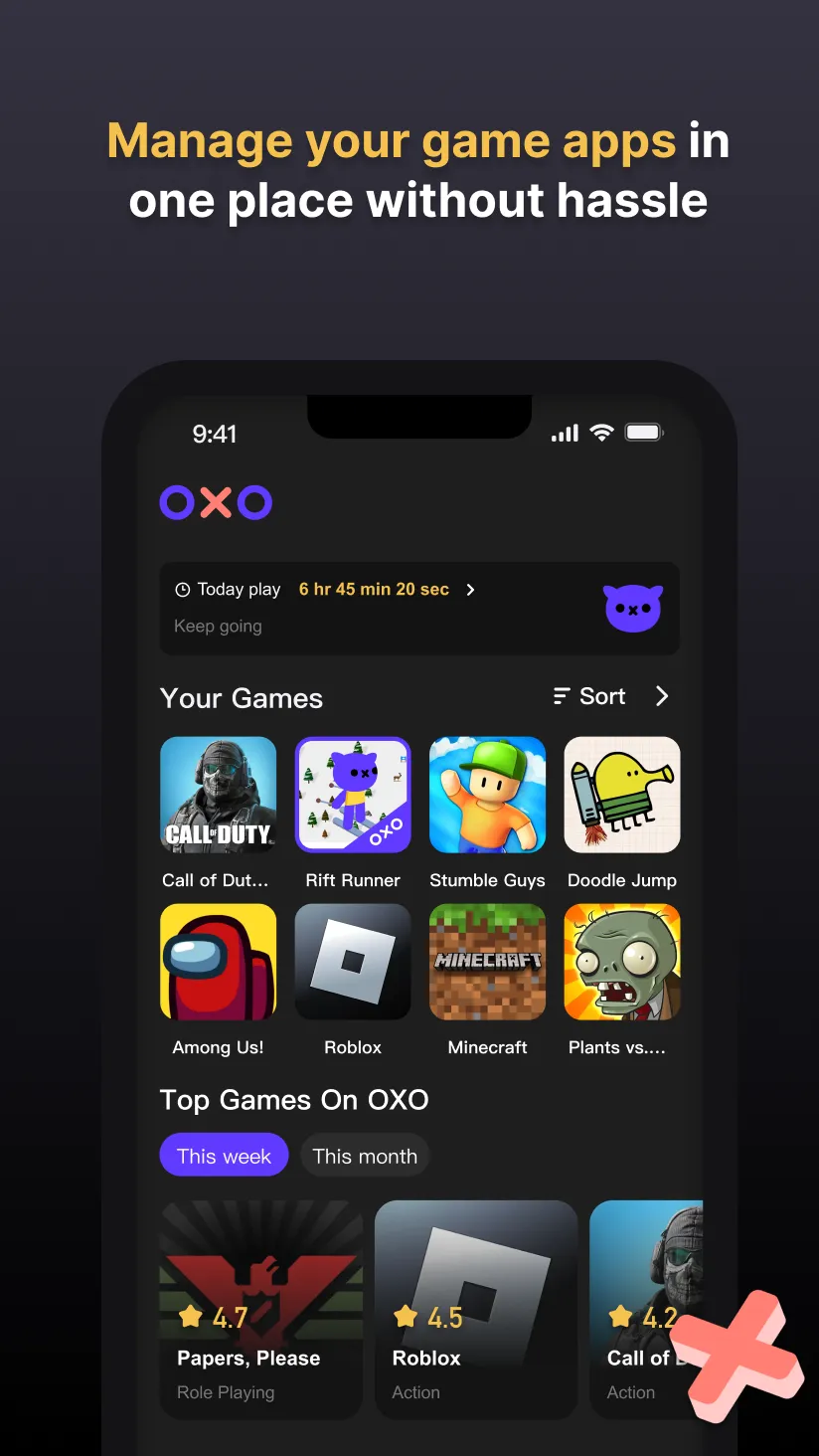 OXO Game Launcher | Indus Appstore | Screenshot