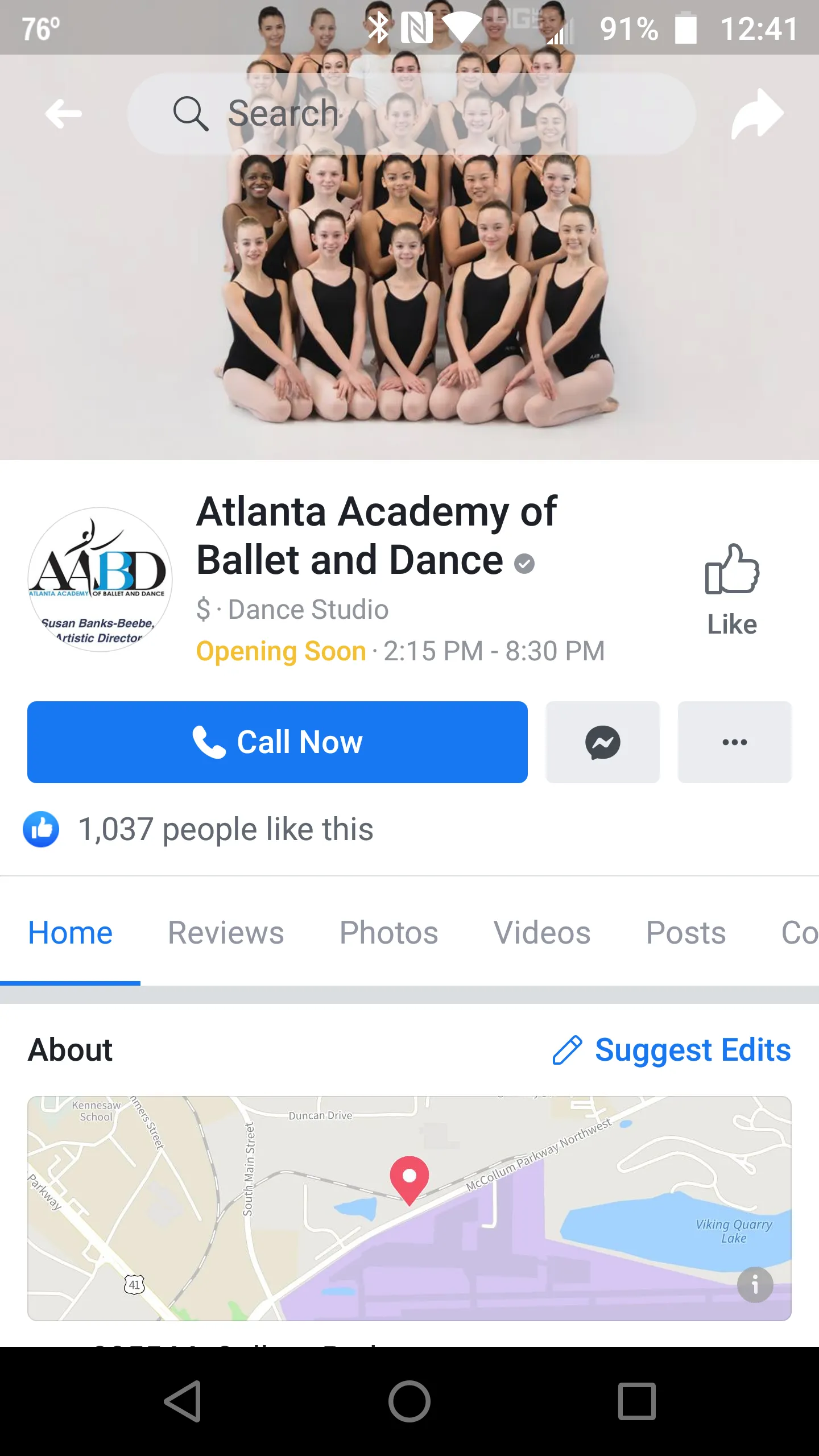 Atlanta Academy of Ballet and  | Indus Appstore | Screenshot