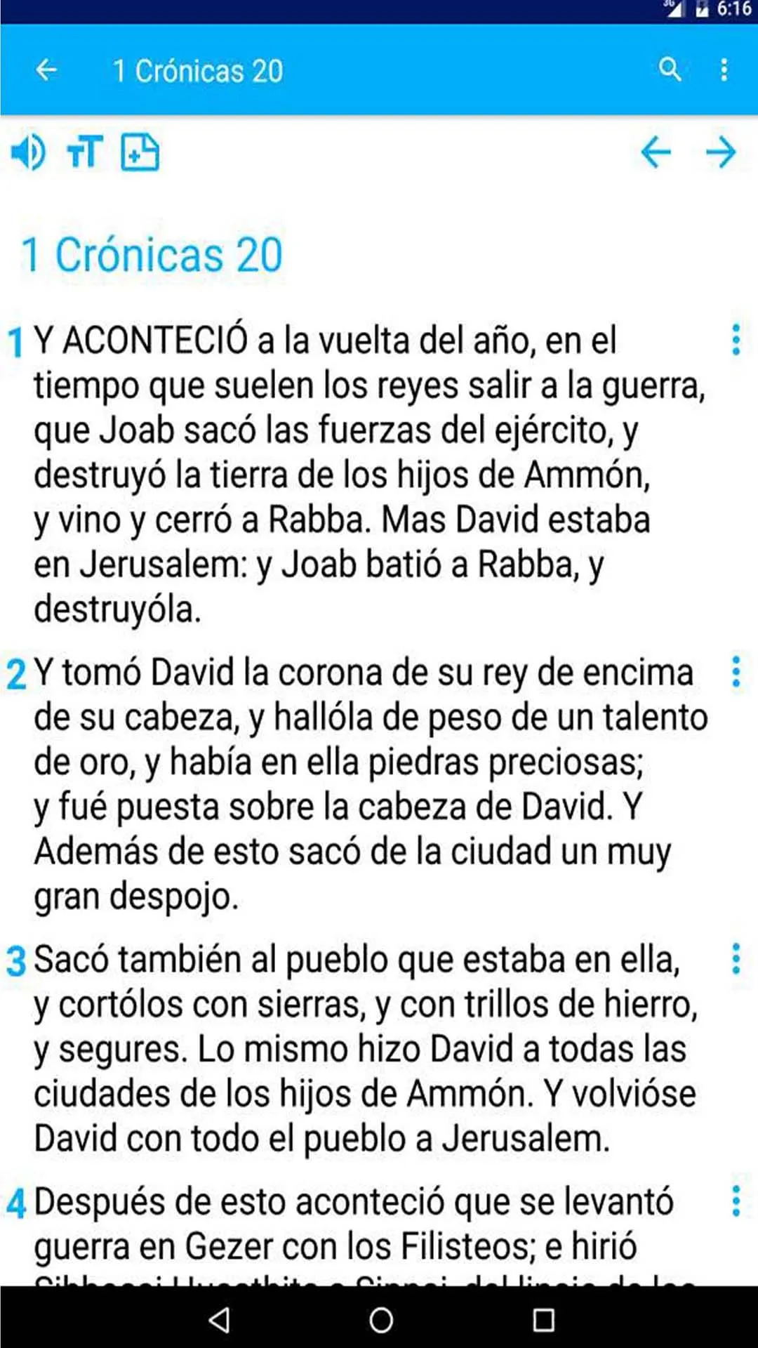 Biblia Reina Valera 1960 | Indus Appstore | Screenshot