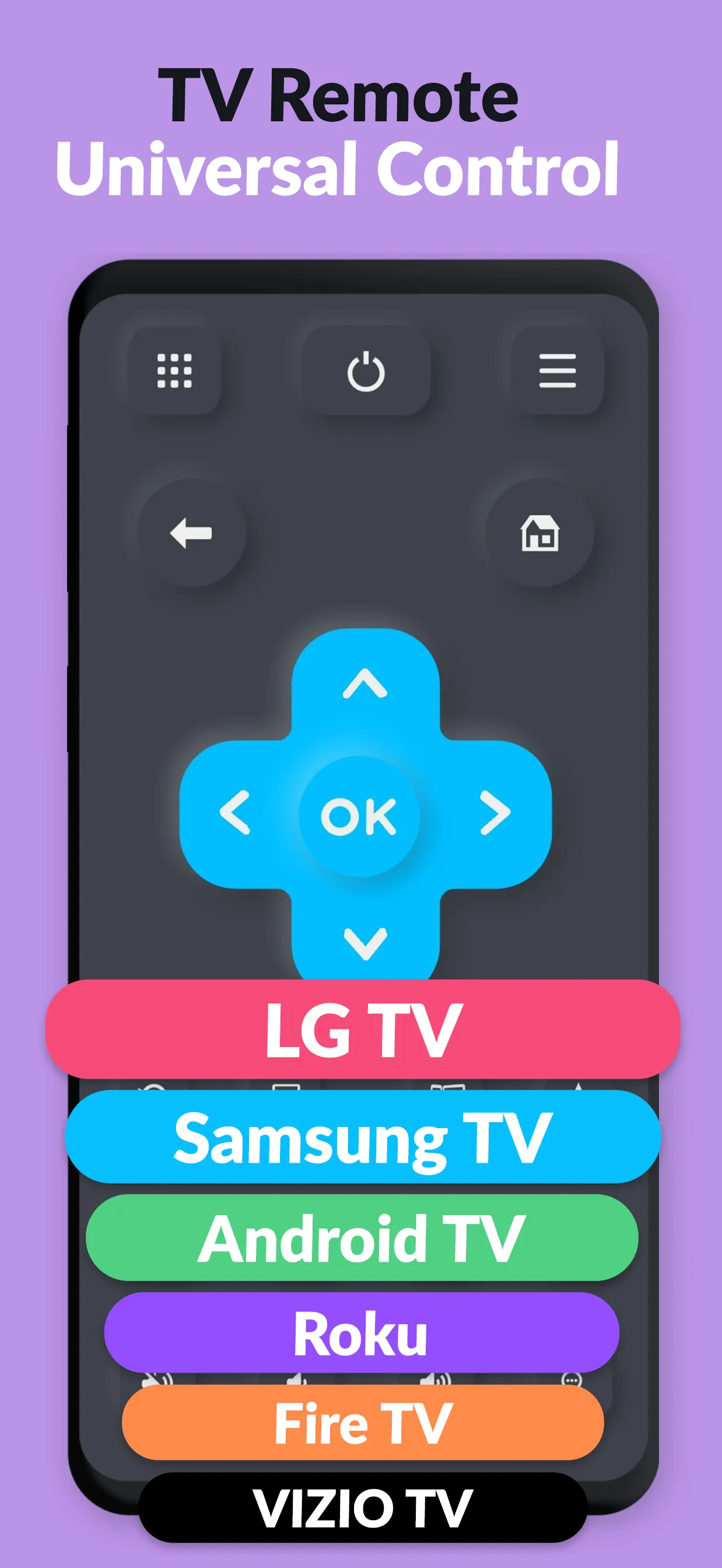 Remote + LG, Roku, Fire TV | Indus Appstore | Screenshot