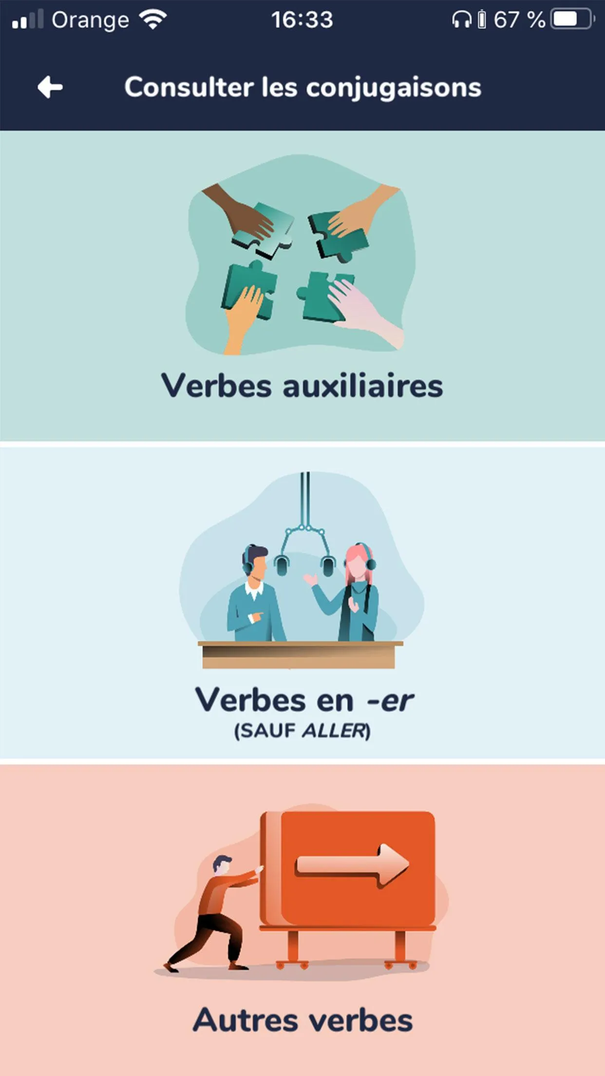 Santillana Français – Verbes | Indus Appstore | Screenshot