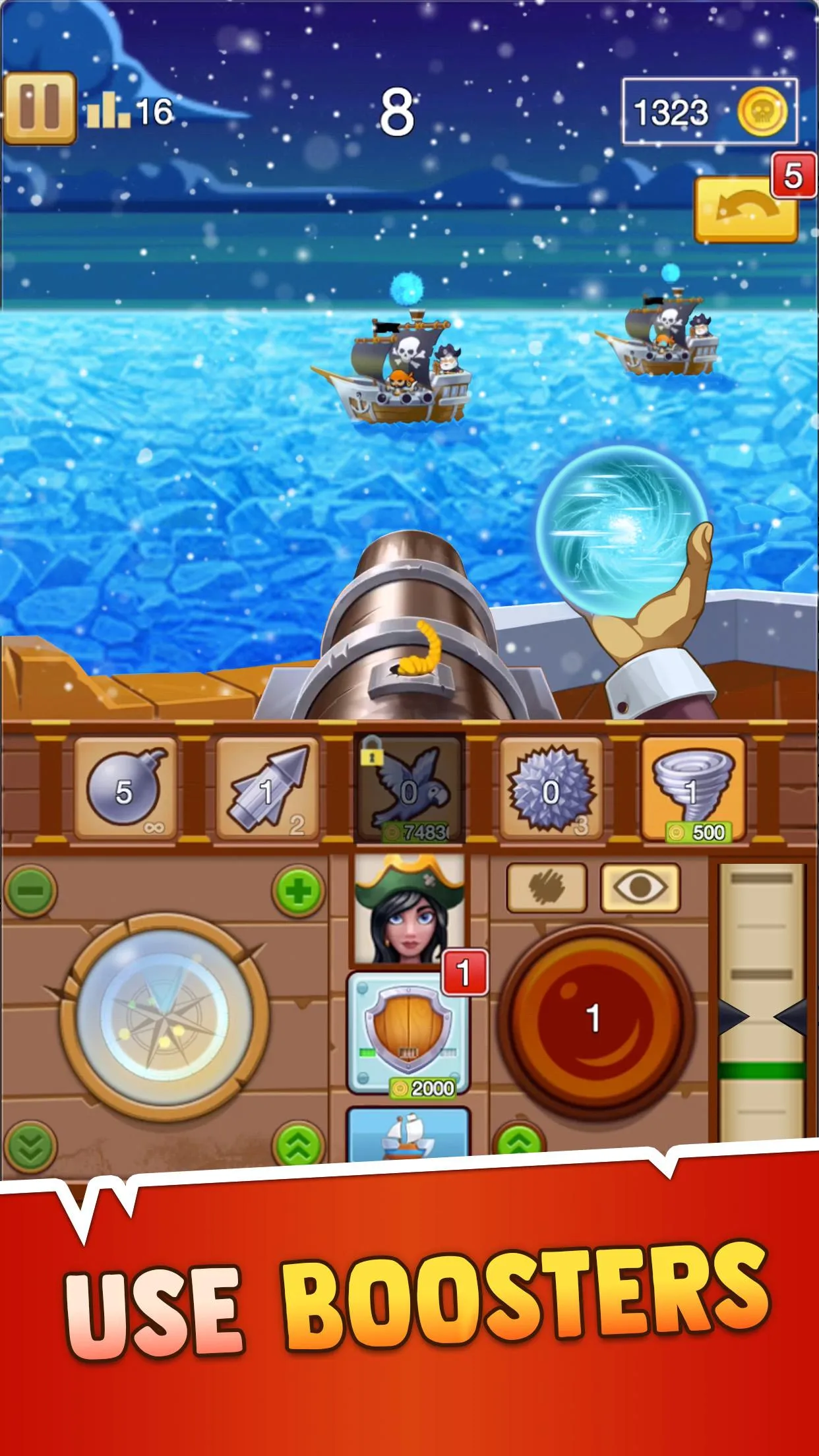 Pirate Bay - action shooter. | Indus Appstore | Screenshot