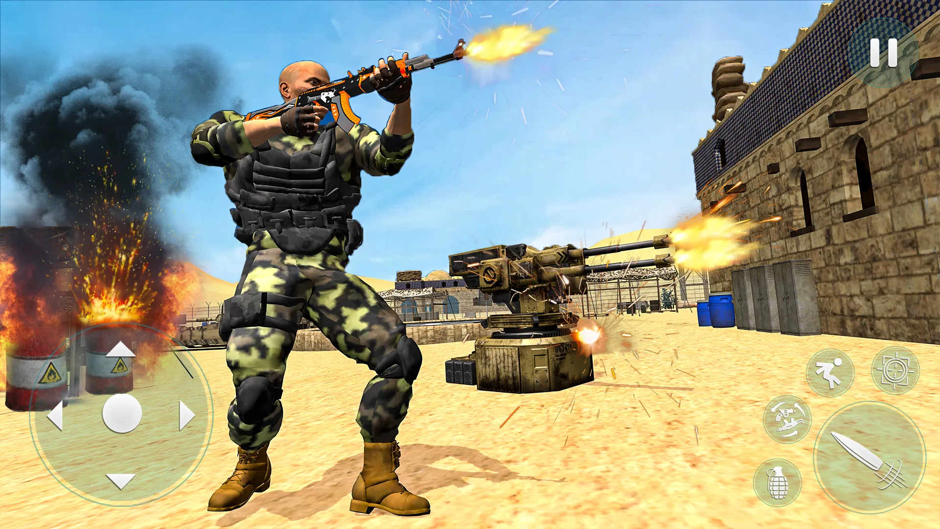 US Army Military Shooting Game | Indus Appstore | Screenshot