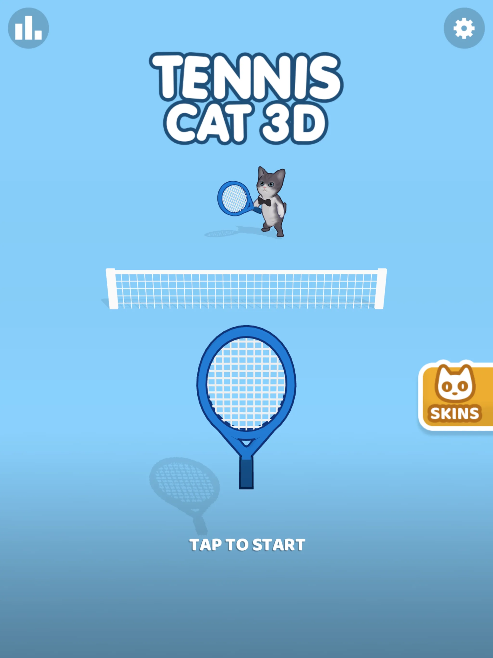 Tennis Cat 3D | Indus Appstore | Screenshot