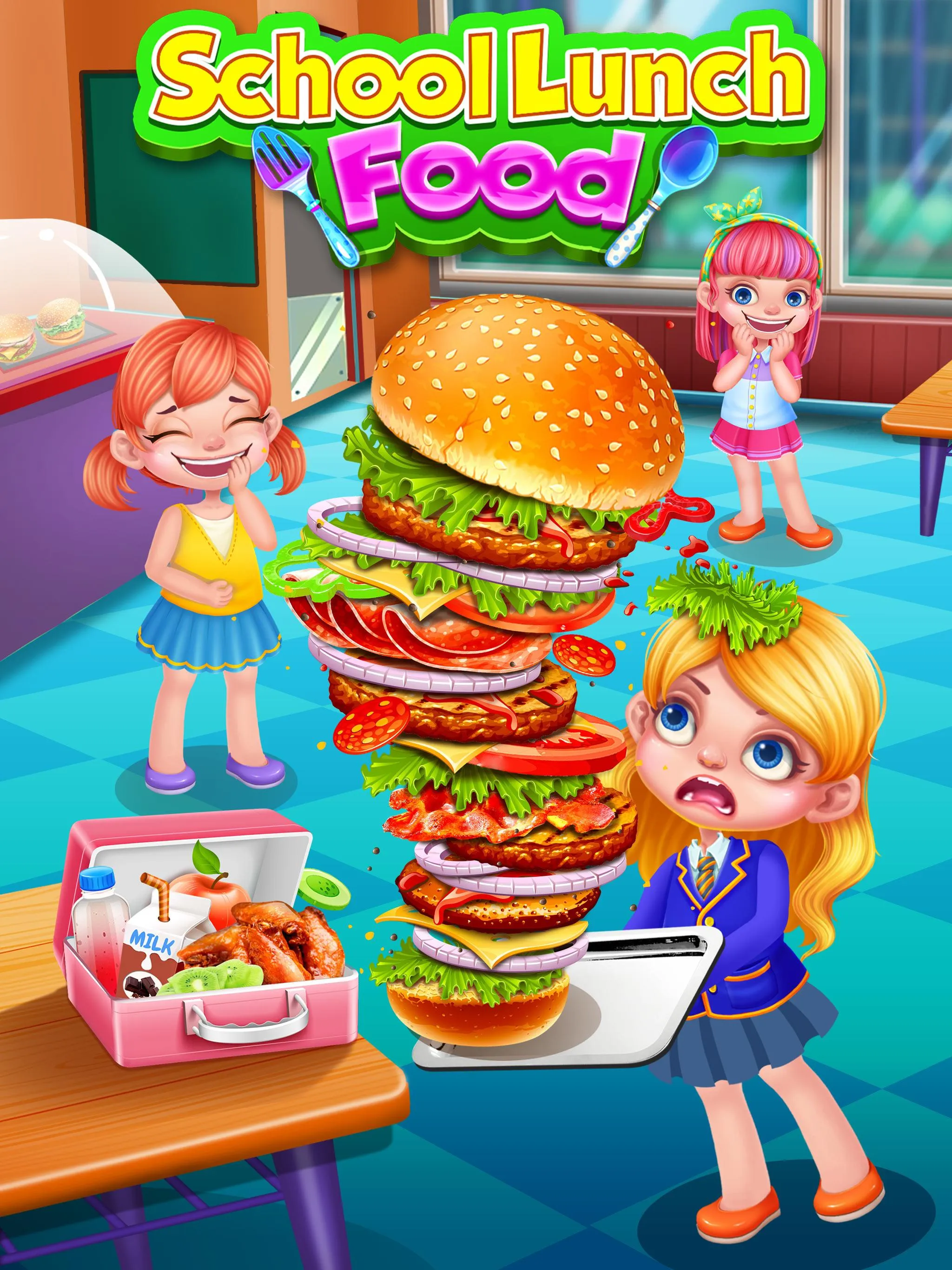 School Lunch Food Maker! | Indus Appstore | Screenshot