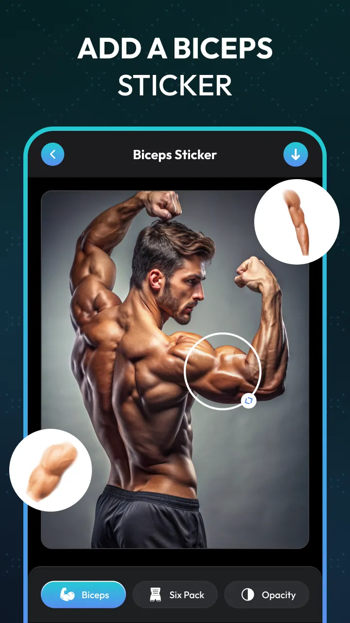 AI Six Packs Abs Photo Editor | Indus Appstore | Screenshot