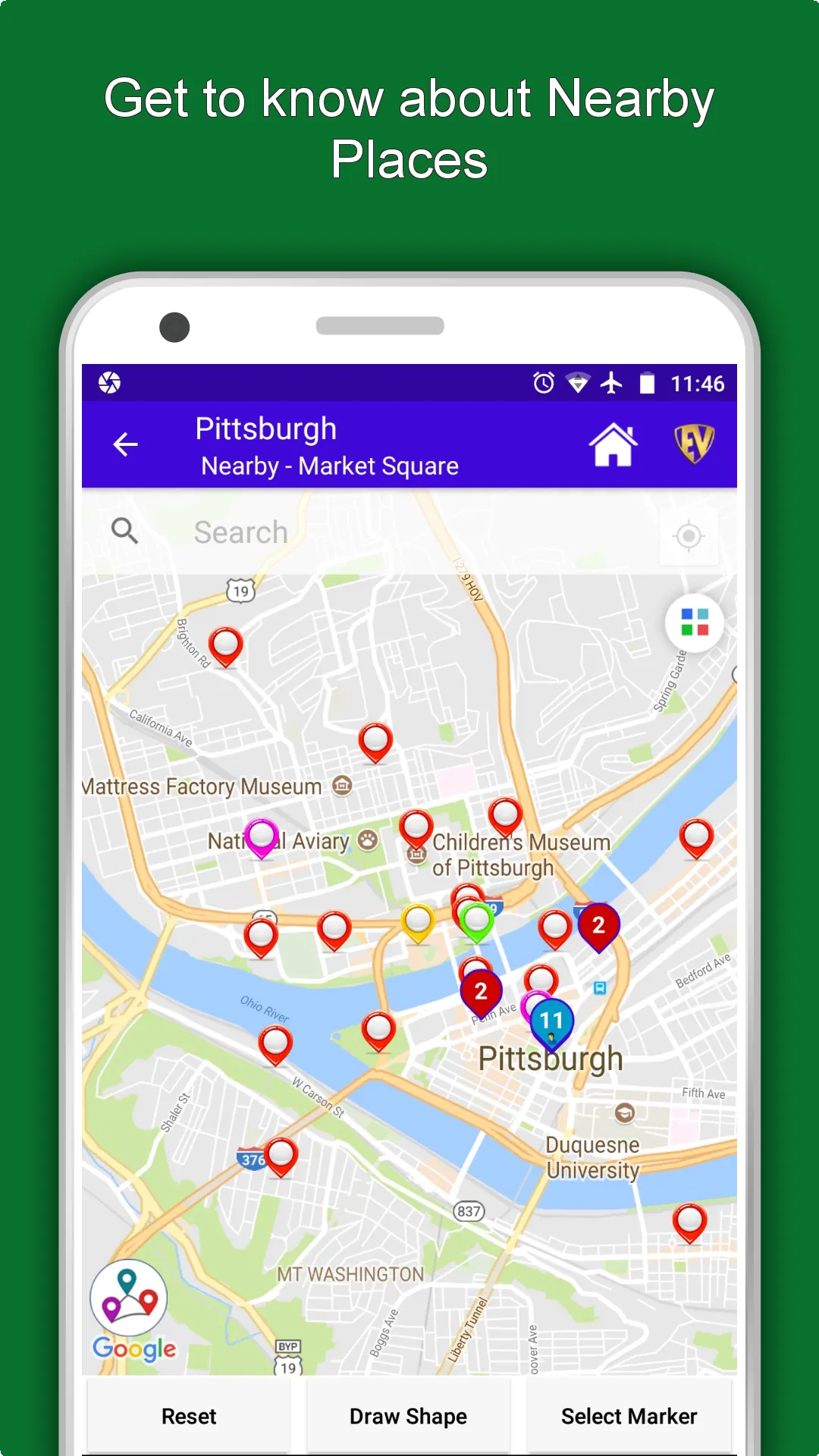 Pittsburgh Travel & Explore, O | Indus Appstore | Screenshot