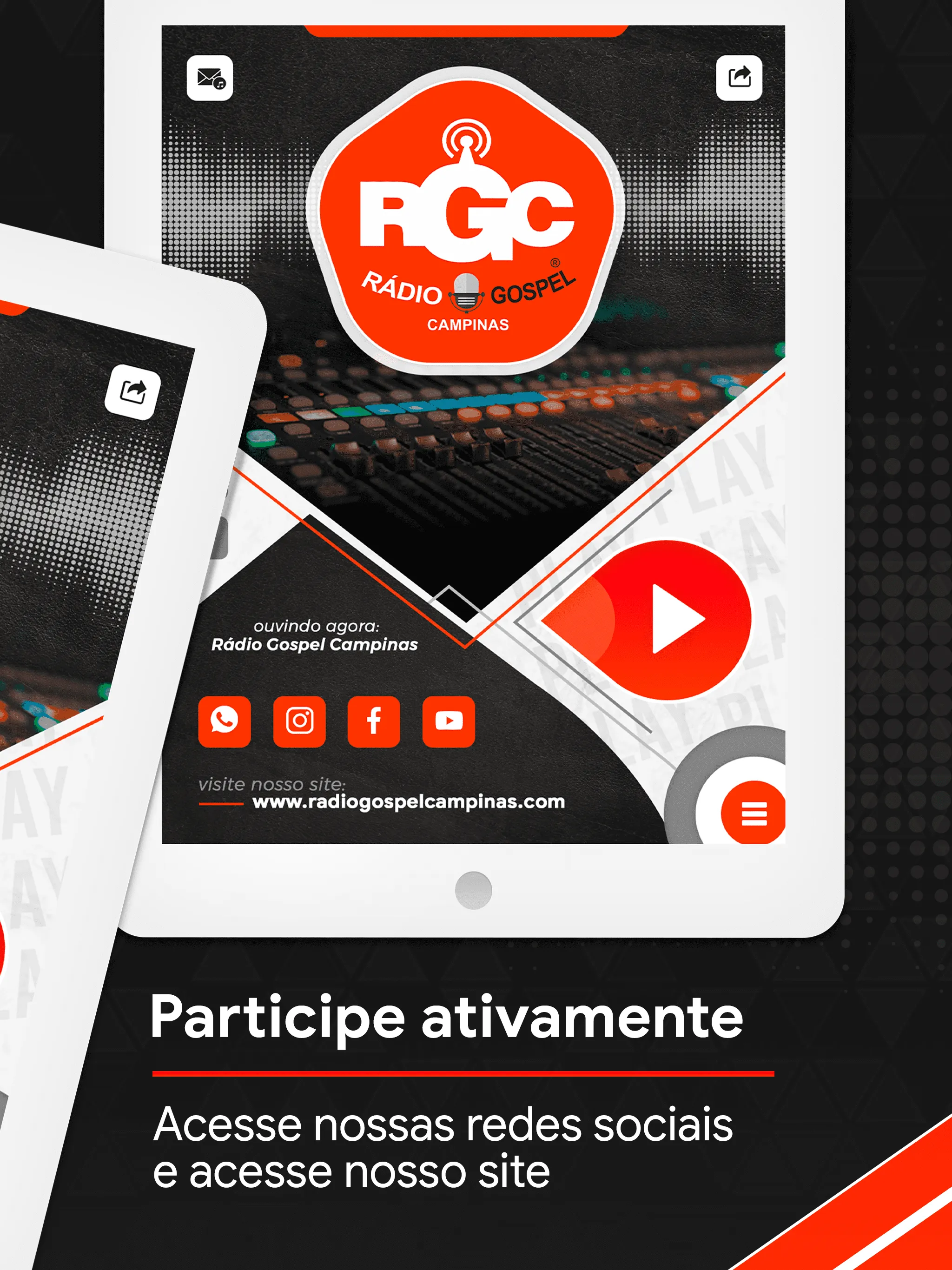 Rádio Gospel Campinas | Indus Appstore | Screenshot