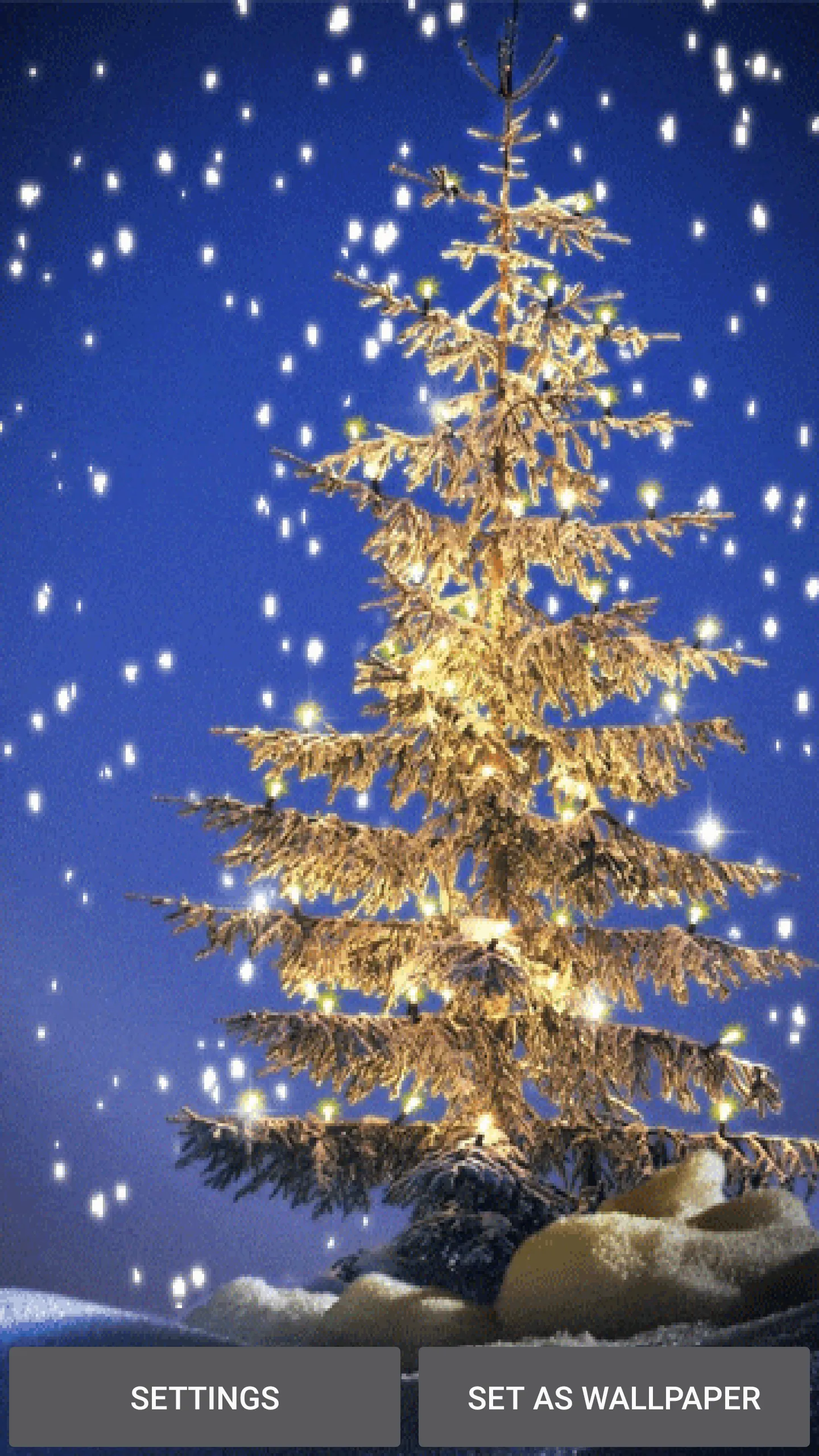 Christmas Tree Live Wallpaper | Indus Appstore | Screenshot