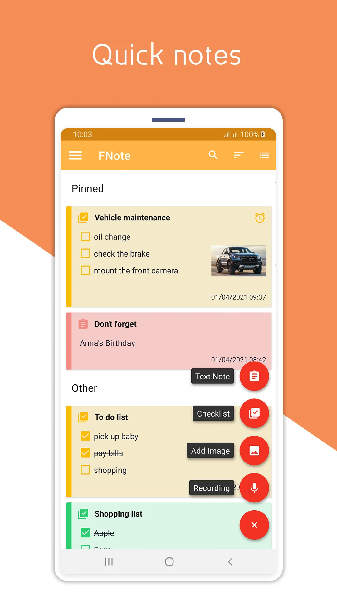 Notes - Notepad, Notebook | Indus Appstore | Screenshot