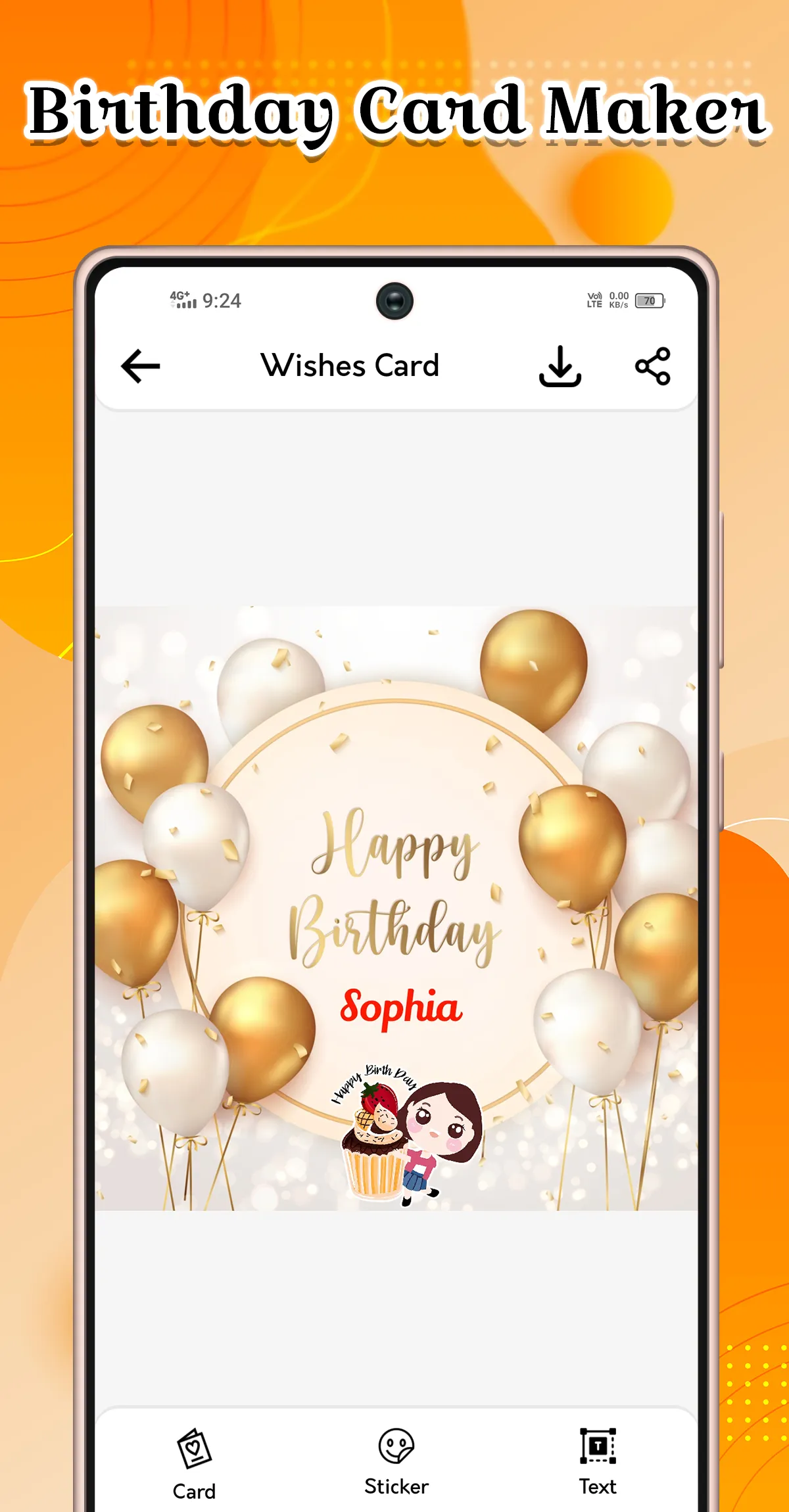 Birthday Song Video Maker | Indus Appstore | Screenshot