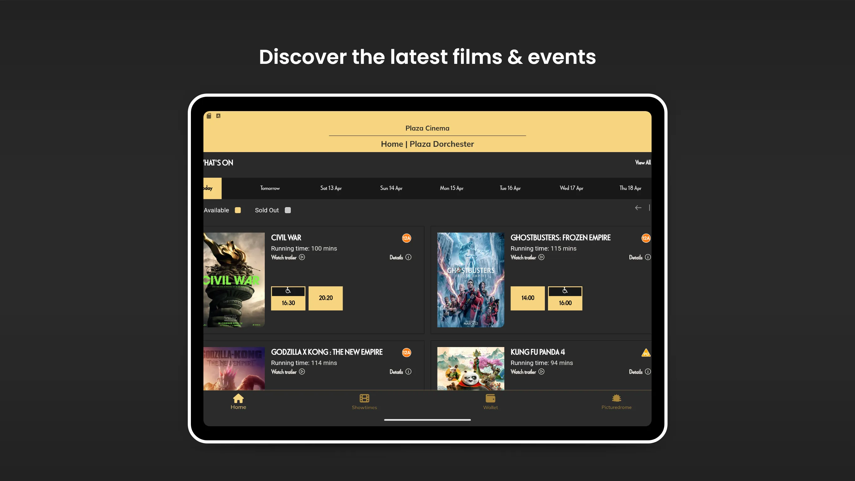 Picturedrome Cinemas | Indus Appstore | Screenshot