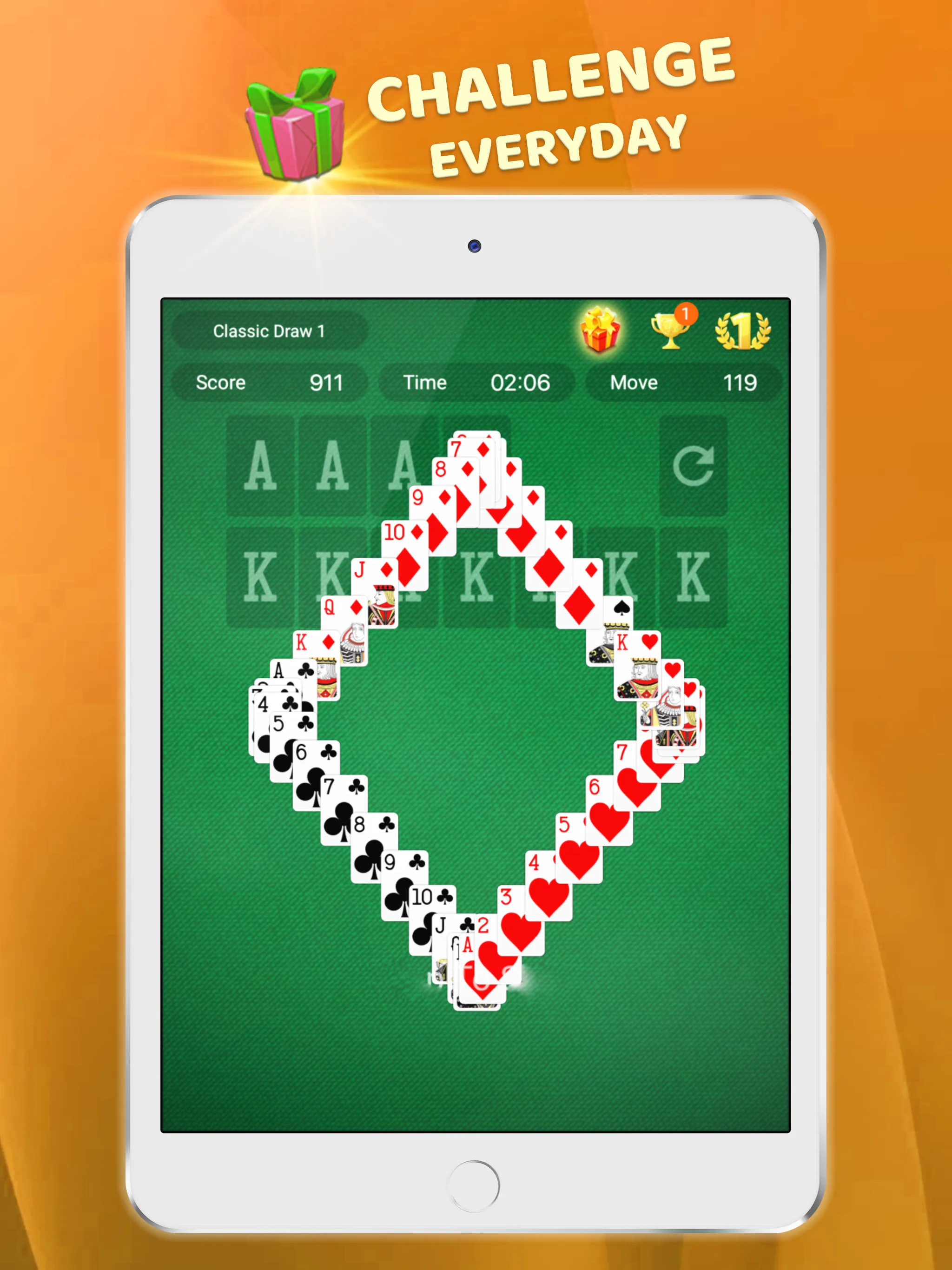 Solitaire Classic Evolution | Indus Appstore | Screenshot