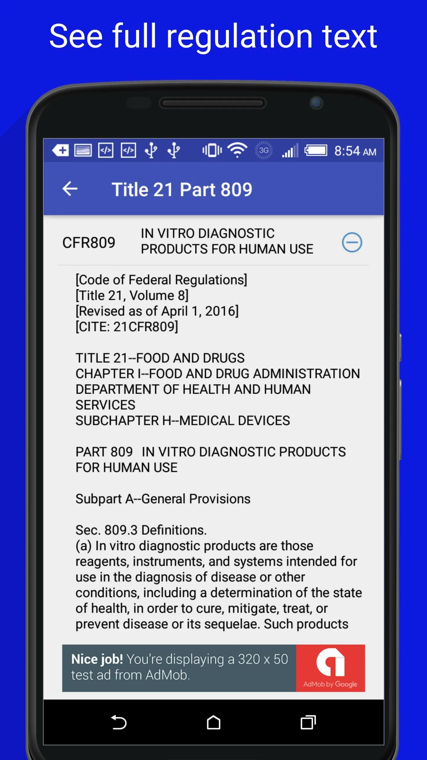 FDA Regulations | Indus Appstore | Screenshot