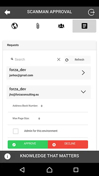 SCANMAN JDE INVOICE APPROVAL | Indus Appstore | Screenshot