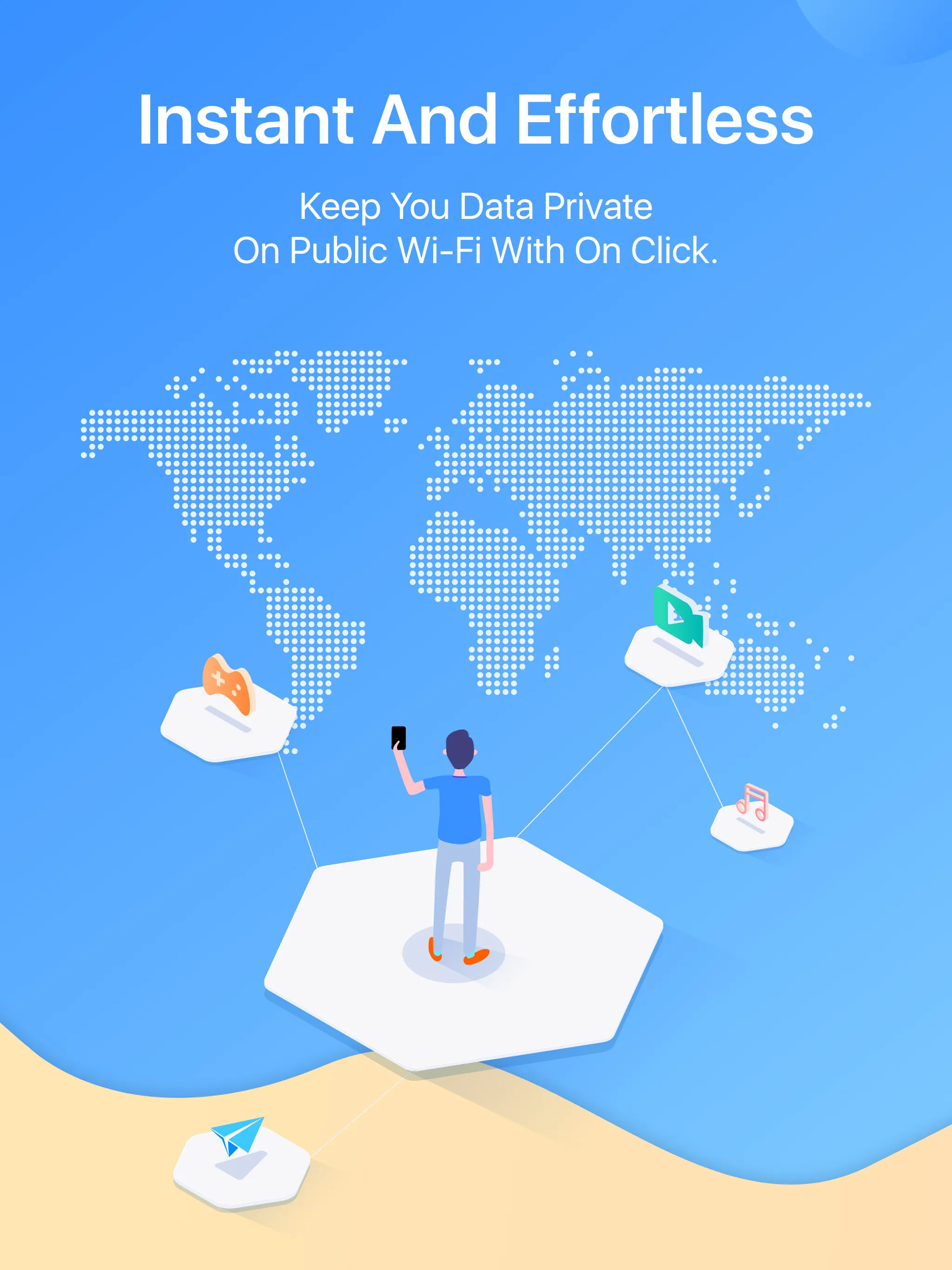 FlyVPN - Secure & Fast VPN | Indus Appstore | Screenshot