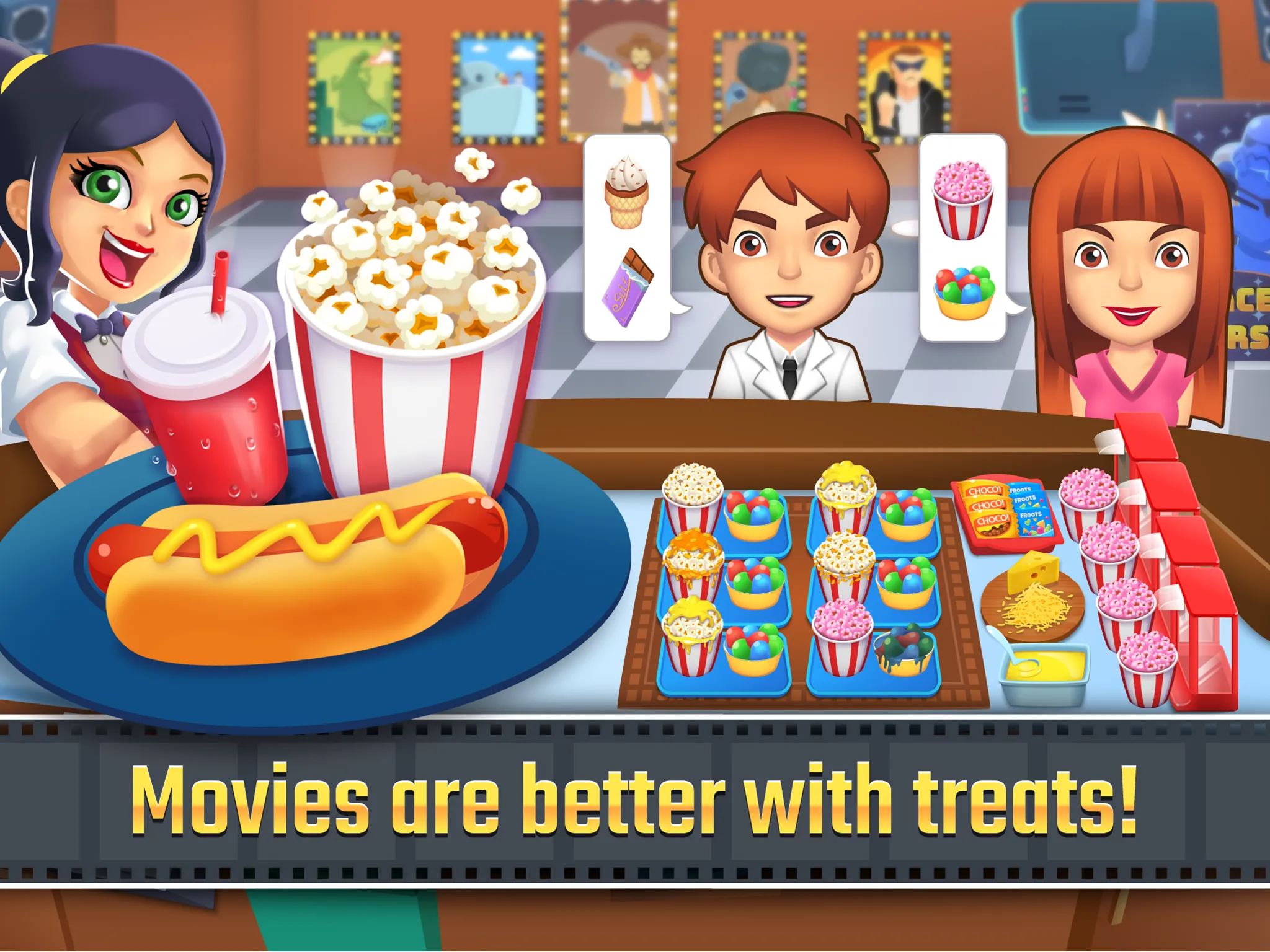 My Cine Treats Shop: Food Game | Indus Appstore | Screenshot