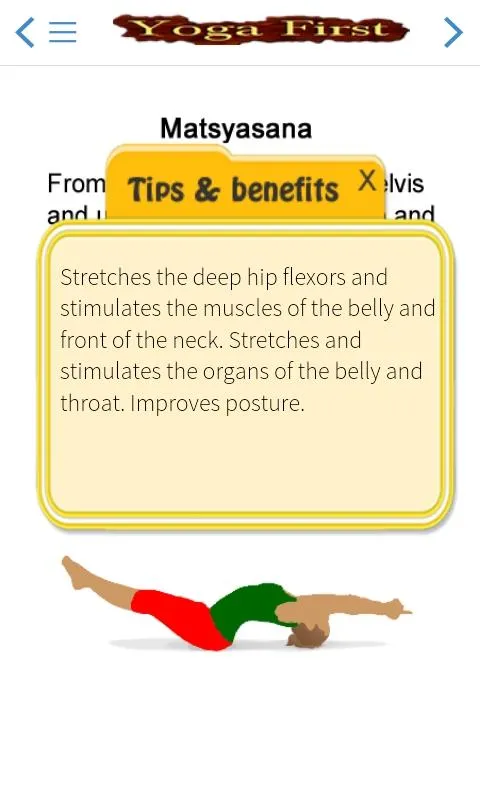 Yoga Exercises  Poses Asanas | Indus Appstore | Screenshot