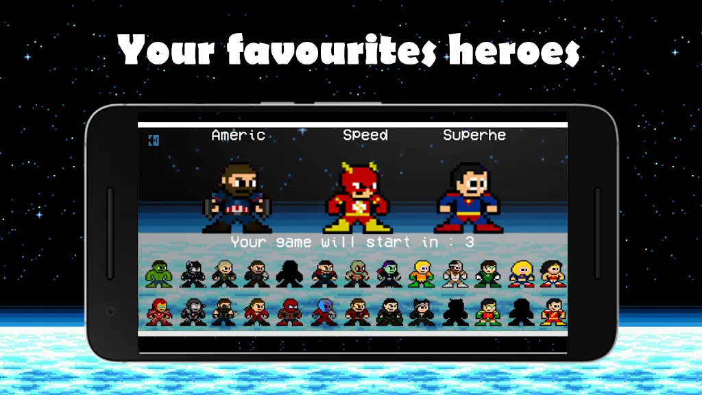 2 3 4 Heroes: avengers game | Indus Appstore | Screenshot