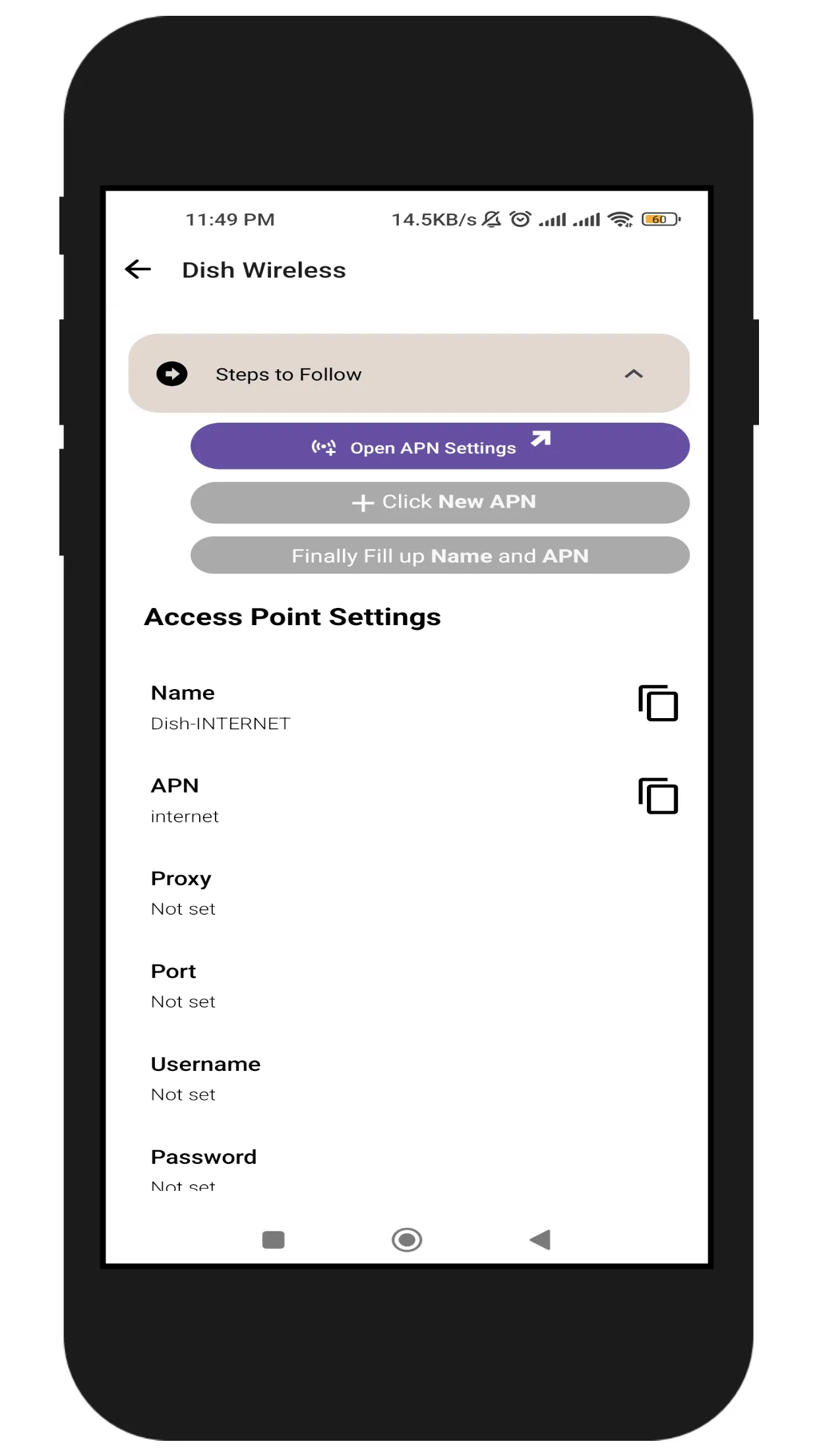 APN Settings - 2G 3G 4G LTE 5G | Indus Appstore | Screenshot