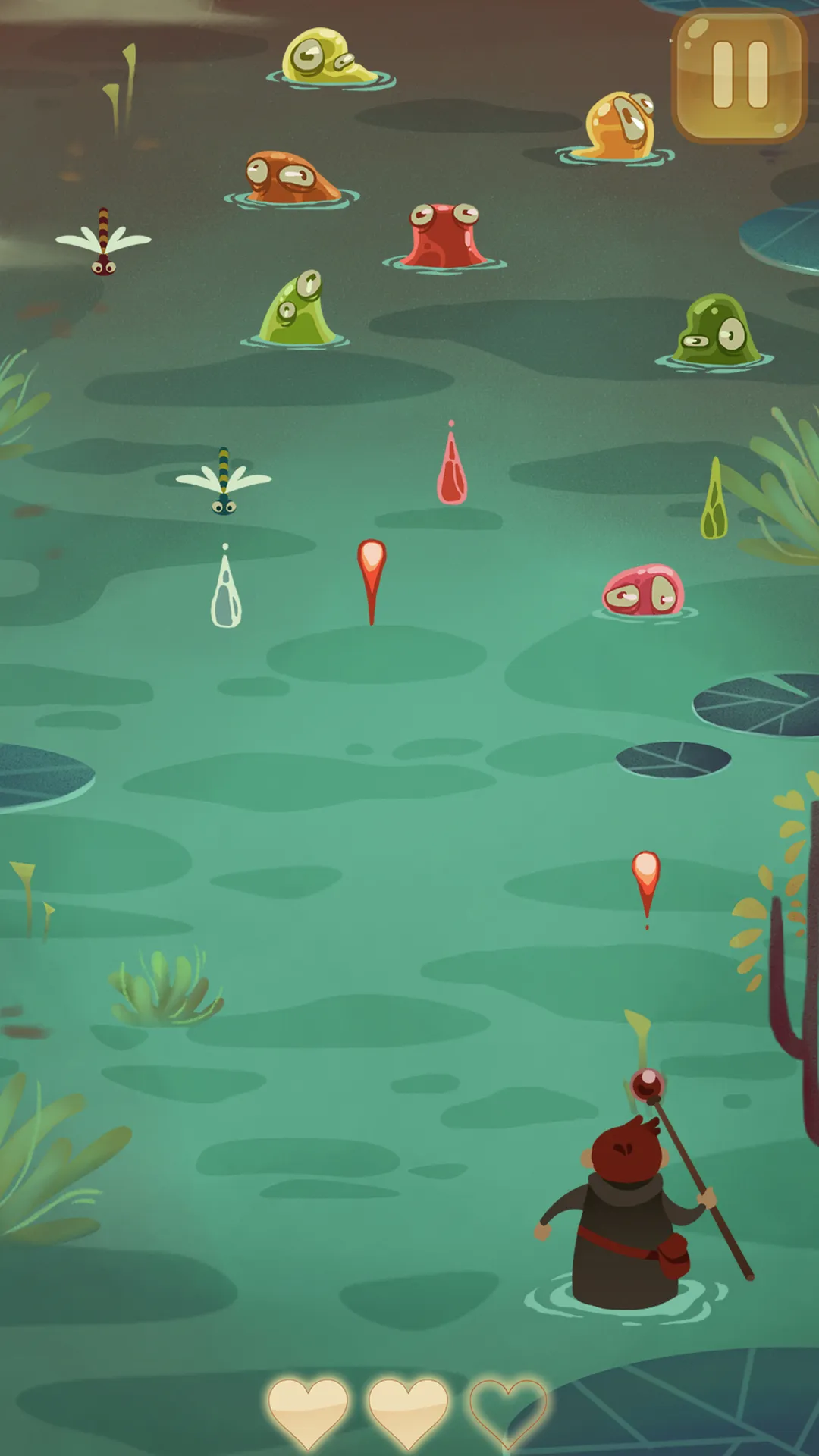 Wizard vs Swamp Creatures | Indus Appstore | Screenshot