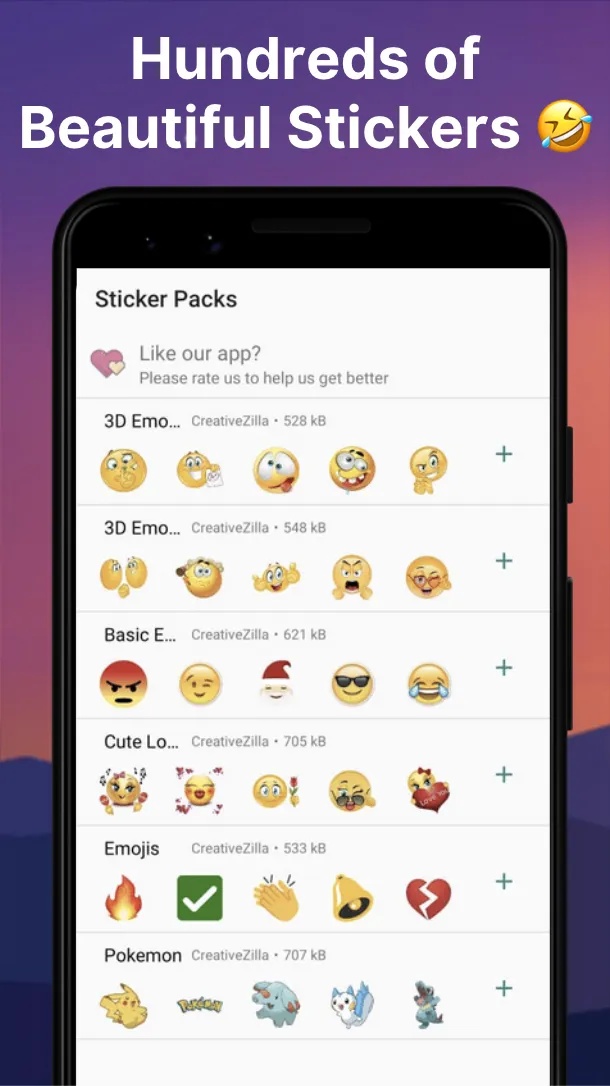 3D Emoji Stickers for WhatsApp | Indus Appstore | Screenshot