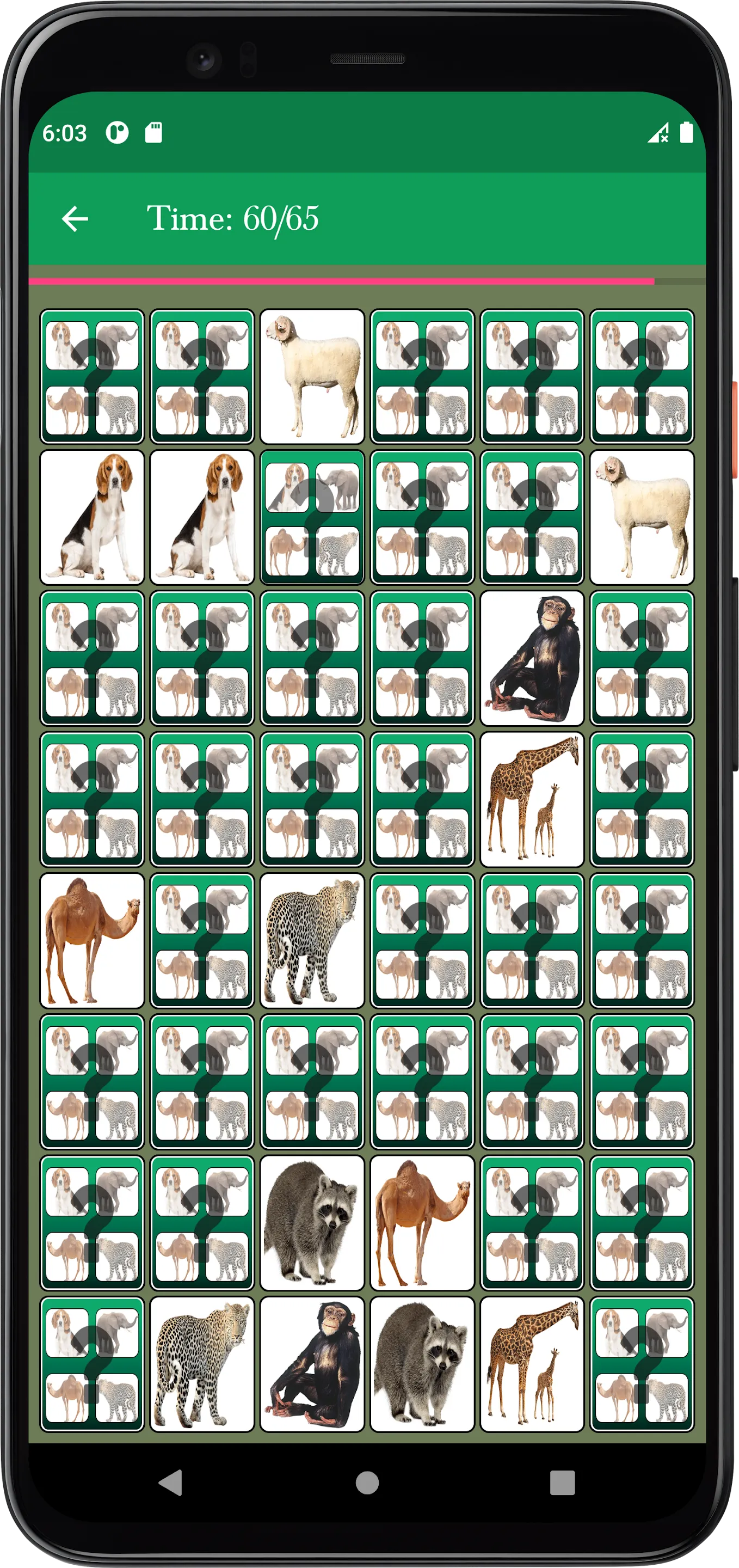 Animal Memory Matching Game | Indus Appstore | Screenshot