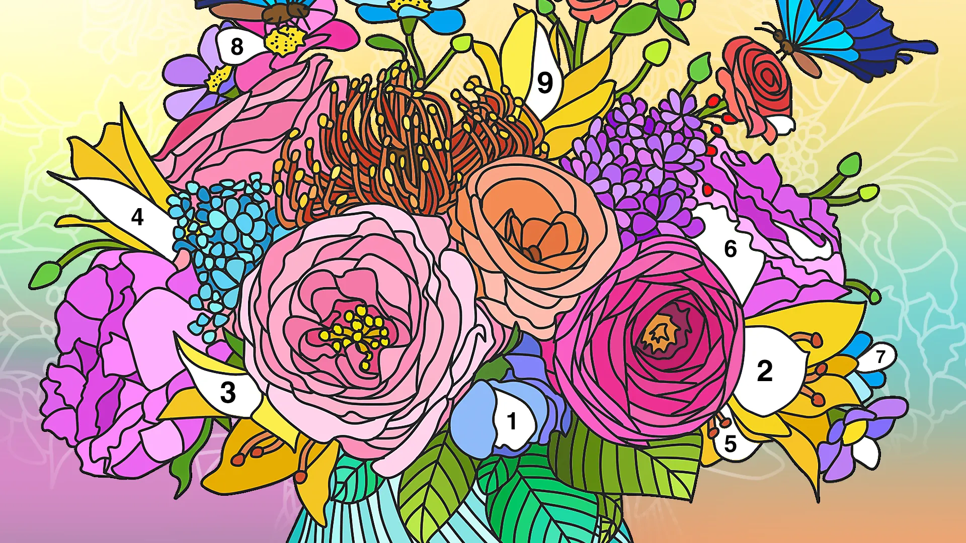 Coloring Book: Color by Number | Indus Appstore | Screenshot