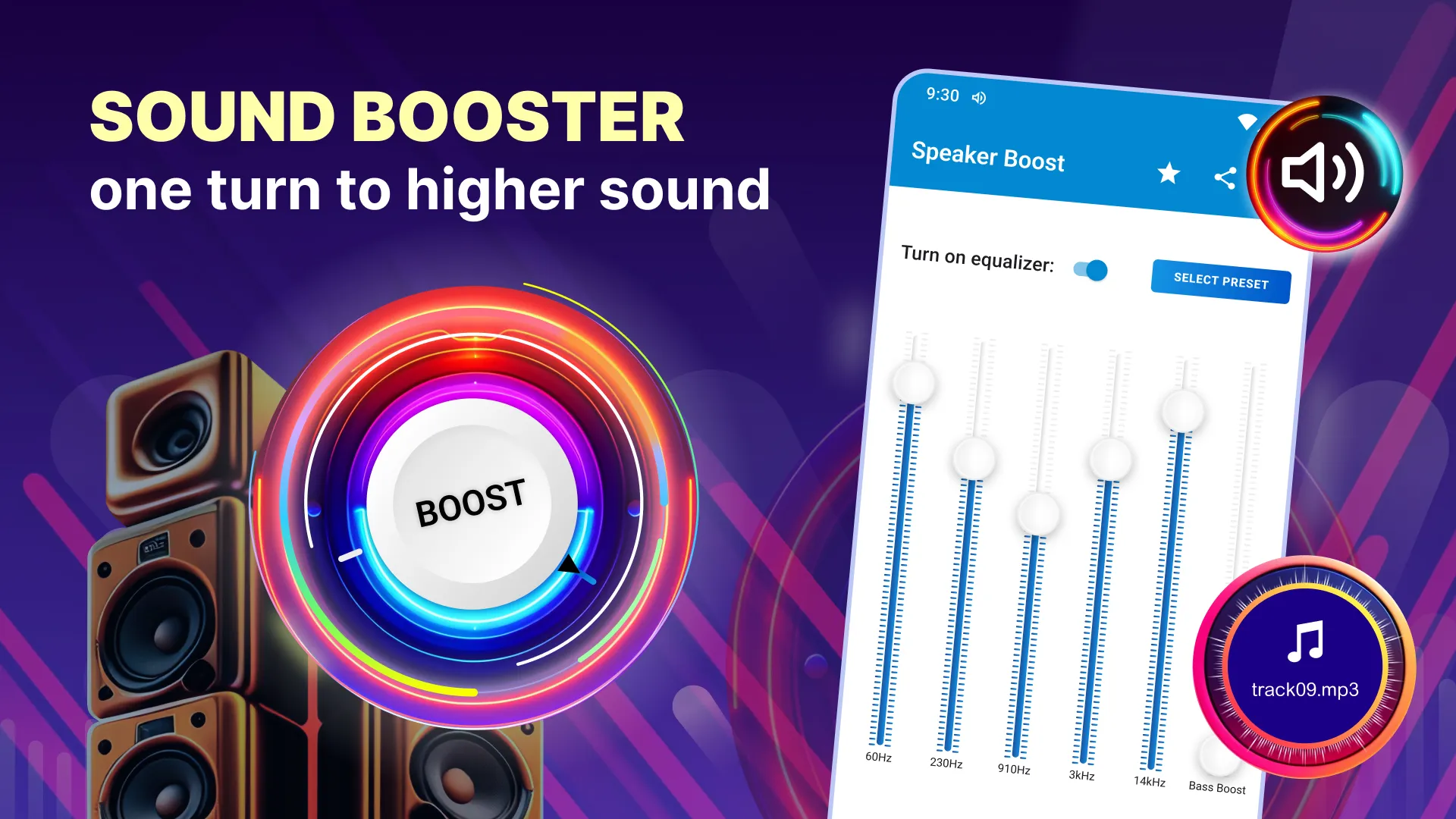 Sound Booster・Increase Volume | Indus Appstore | Screenshot