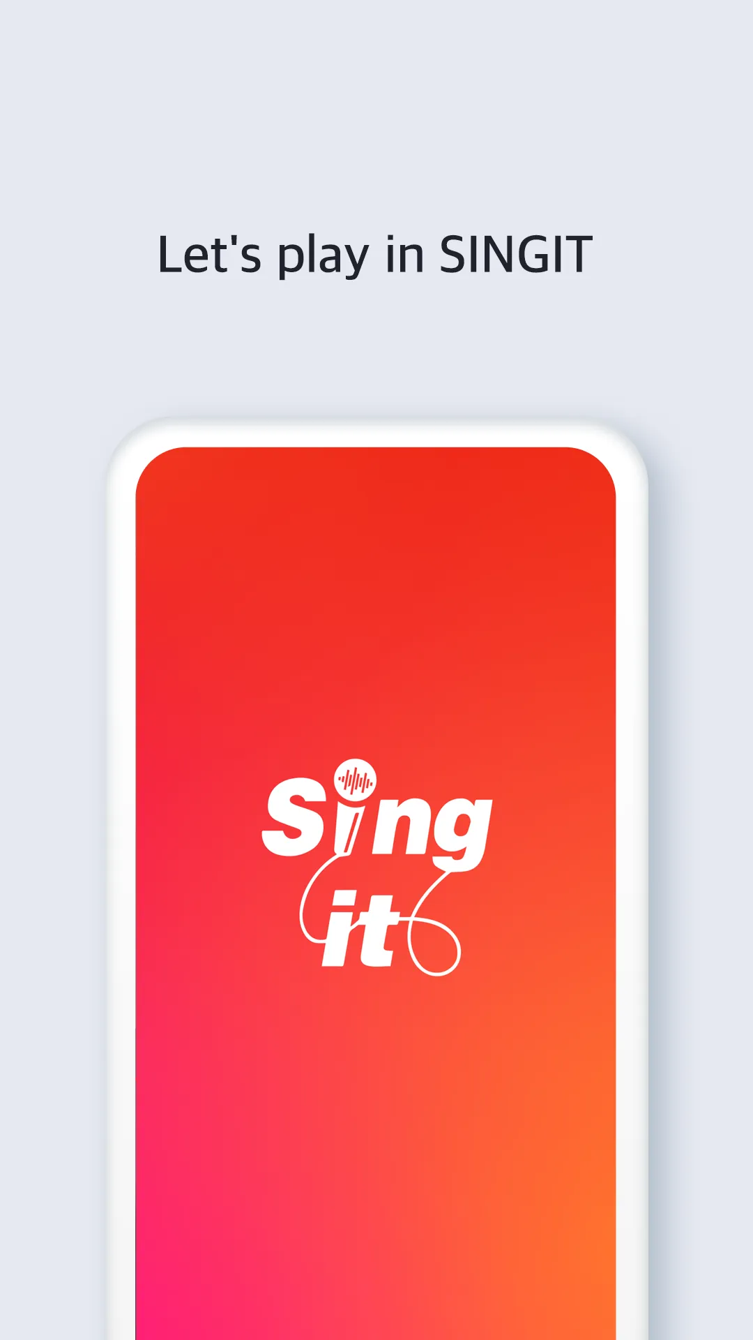 SingIt - Sing It Loud! | Indus Appstore | Screenshot