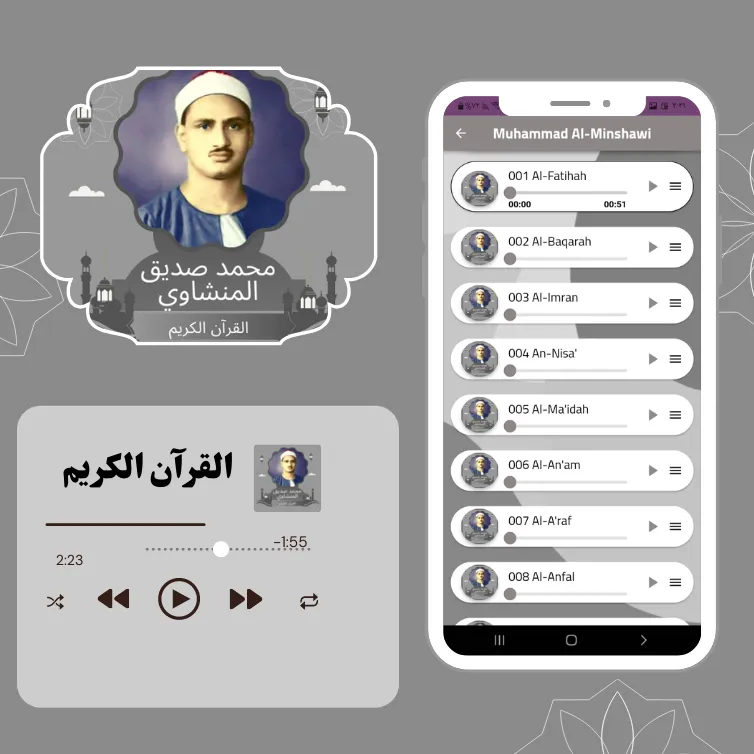 Mohammad Al-Minshawi Quran | Indus Appstore | Screenshot