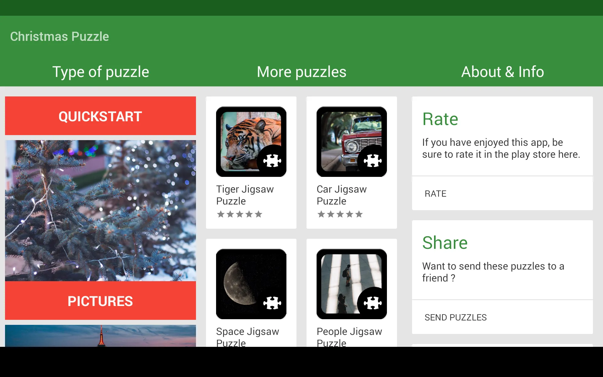 Christmas Jigsaw  Puzzle | Indus Appstore | Screenshot