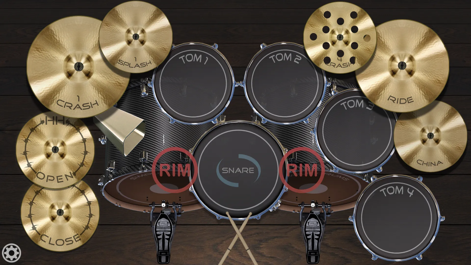 Metal Real Drum Set | Indus Appstore | Screenshot