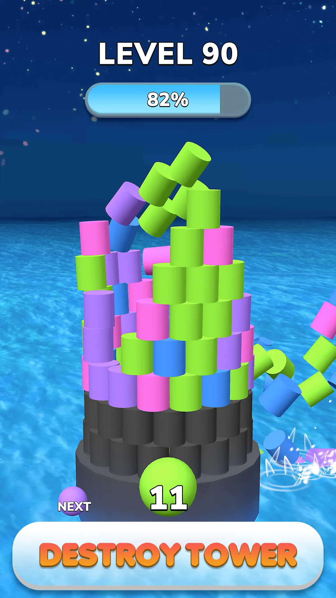 Destroy Tower | Indus Appstore | Screenshot