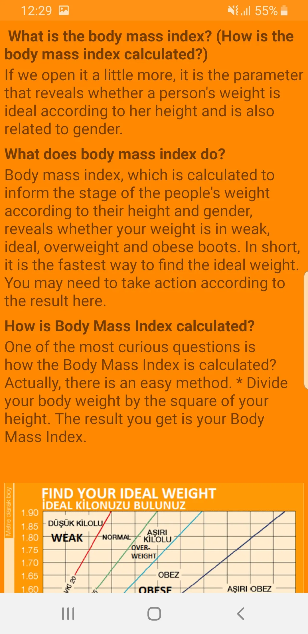 Body Mass Index (BMI) | Indus Appstore | Screenshot