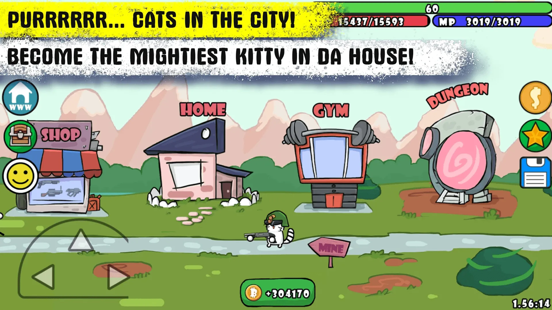 Cat shoot war: offline games | Indus Appstore | Screenshot