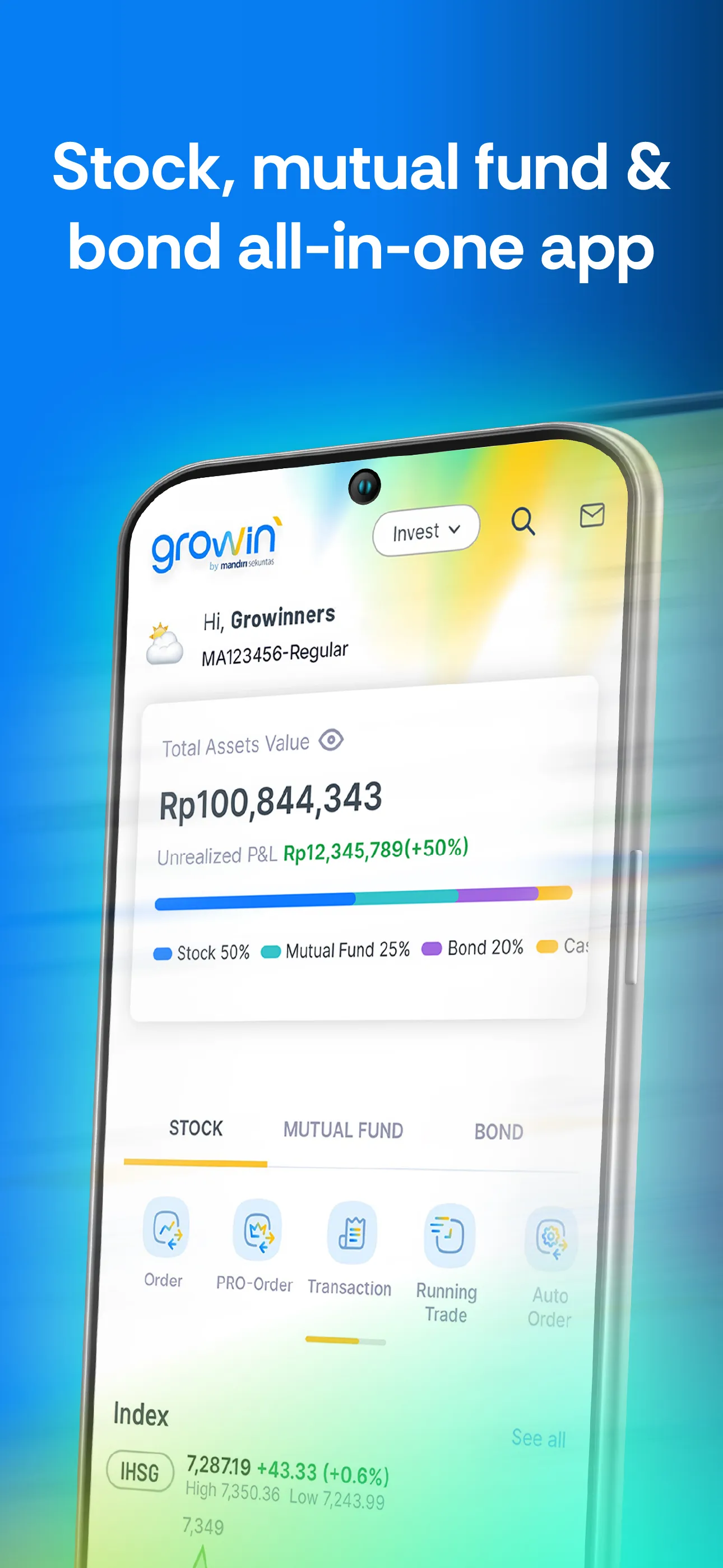 Growin' - Invest & Trade | Indus Appstore | Screenshot