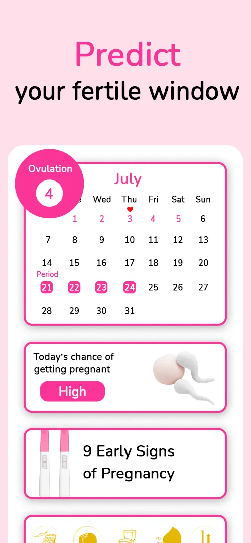 Ovulation Calculator & Tracker | Indus Appstore | Screenshot