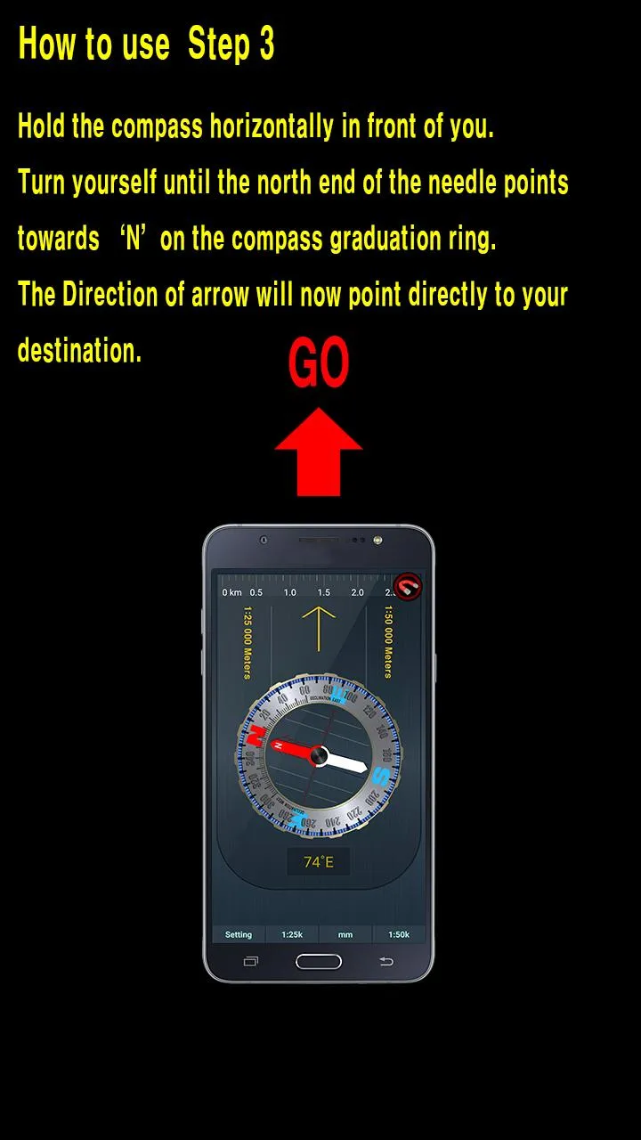 Real Compass | Indus Appstore | Screenshot