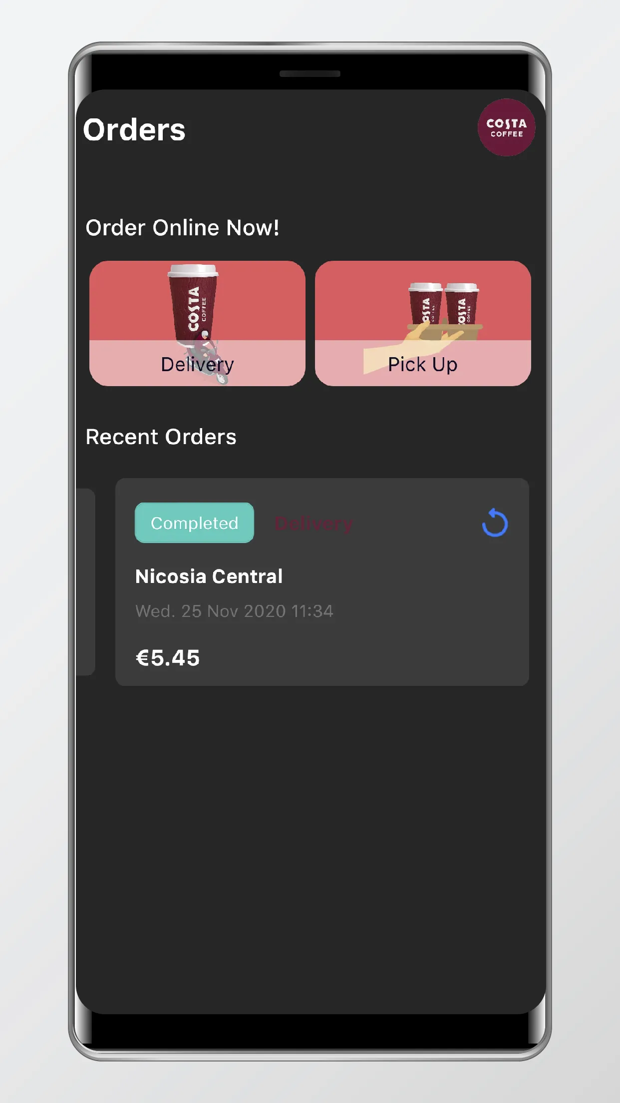 Costa Coffee Club Cyprus | Indus Appstore | Screenshot